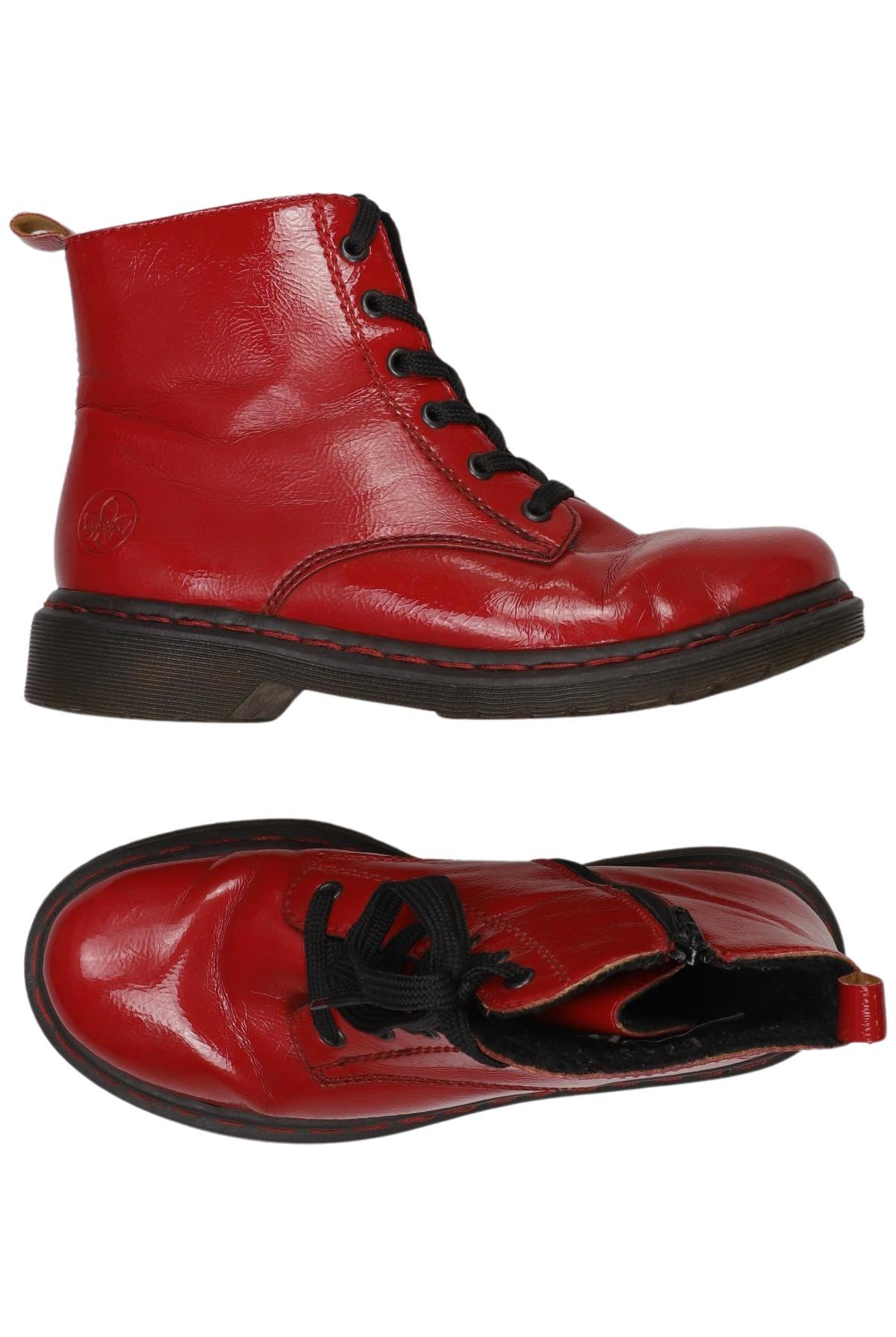 

Rieker Damen Stiefelette, rot, Gr. 39