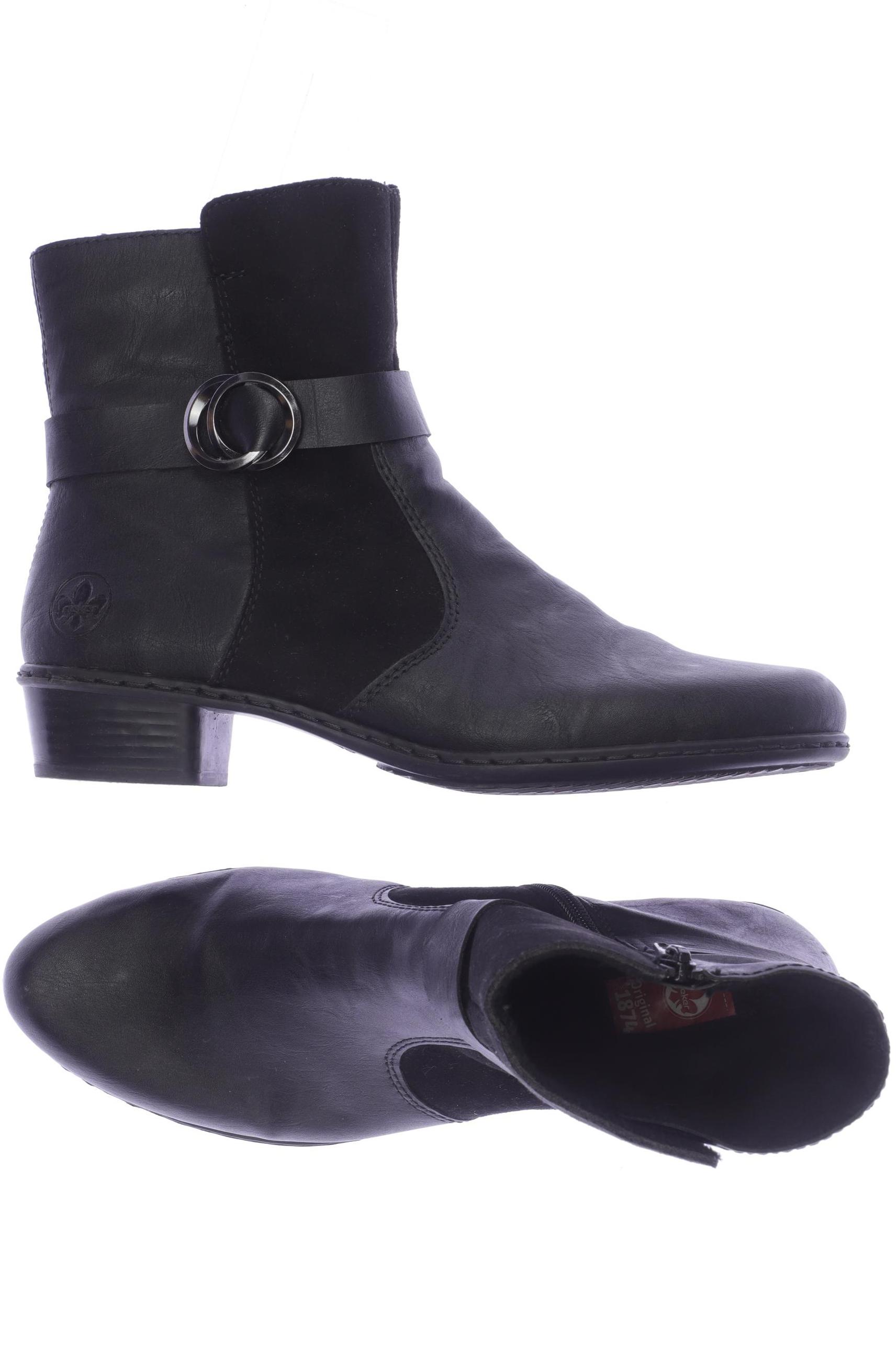 

Rieker Damen Stiefelette, schwarz, Gr. 40