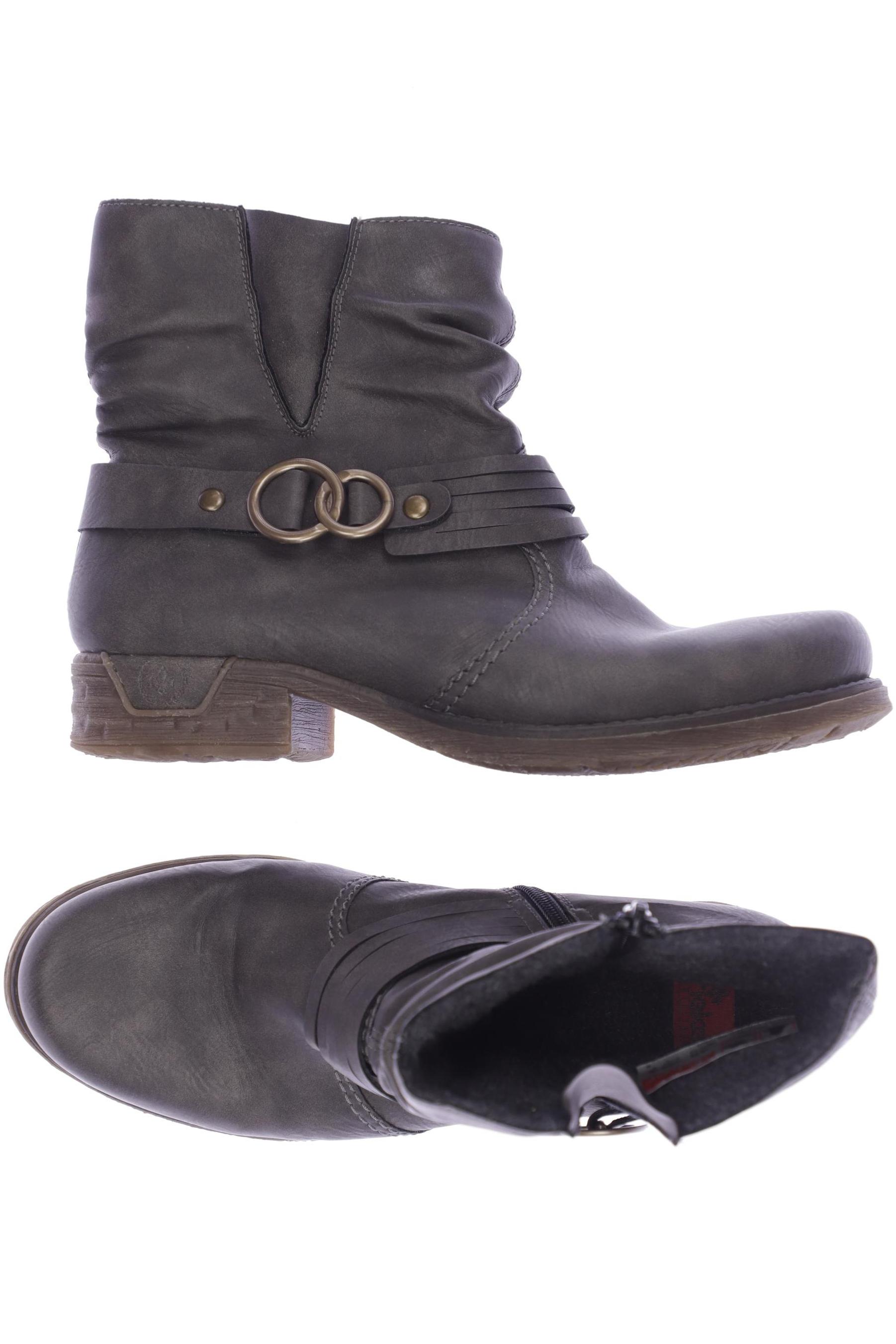 

Rieker Damen Stiefelette, grau, Gr. 40