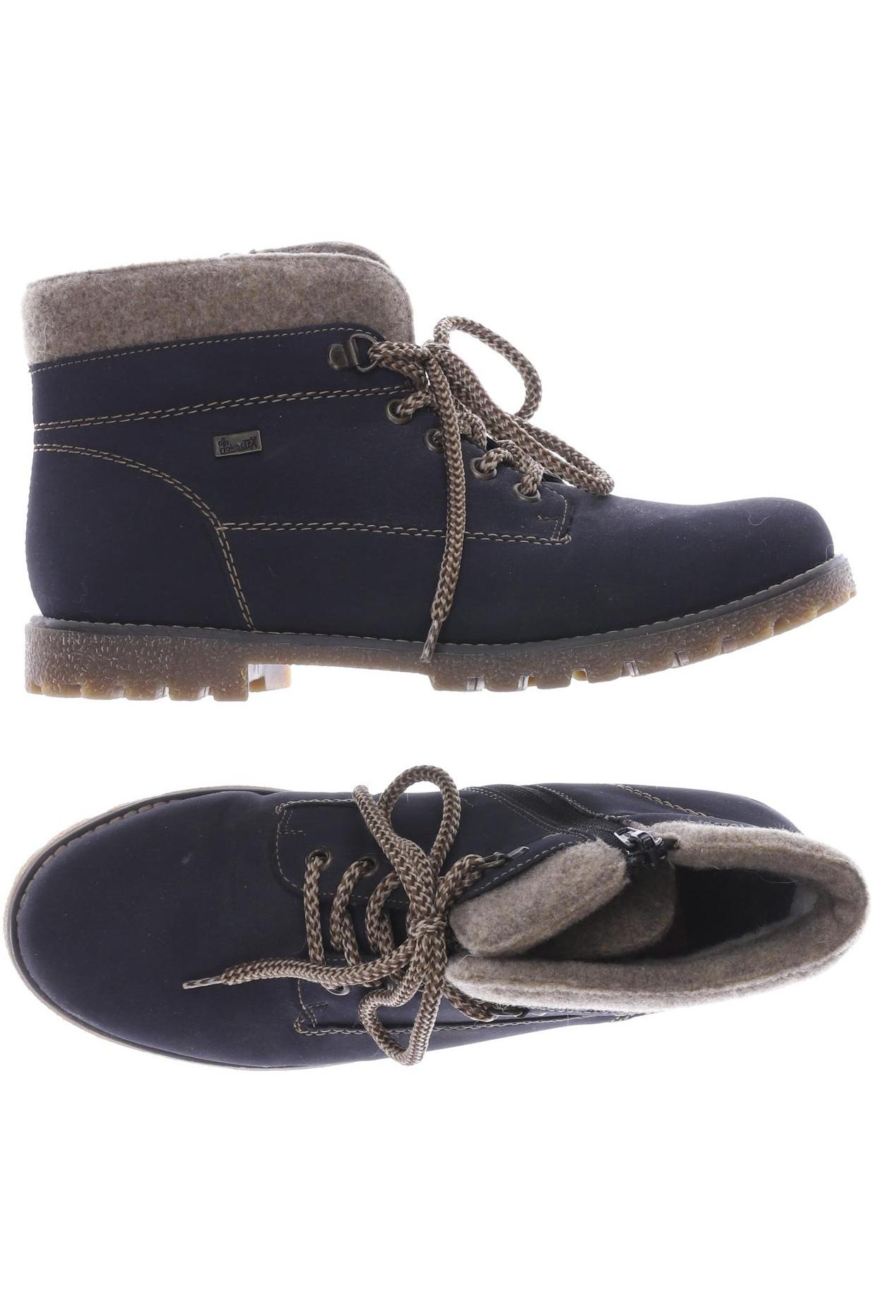 

Rieker Damen Stiefelette, marineblau, Gr. 38