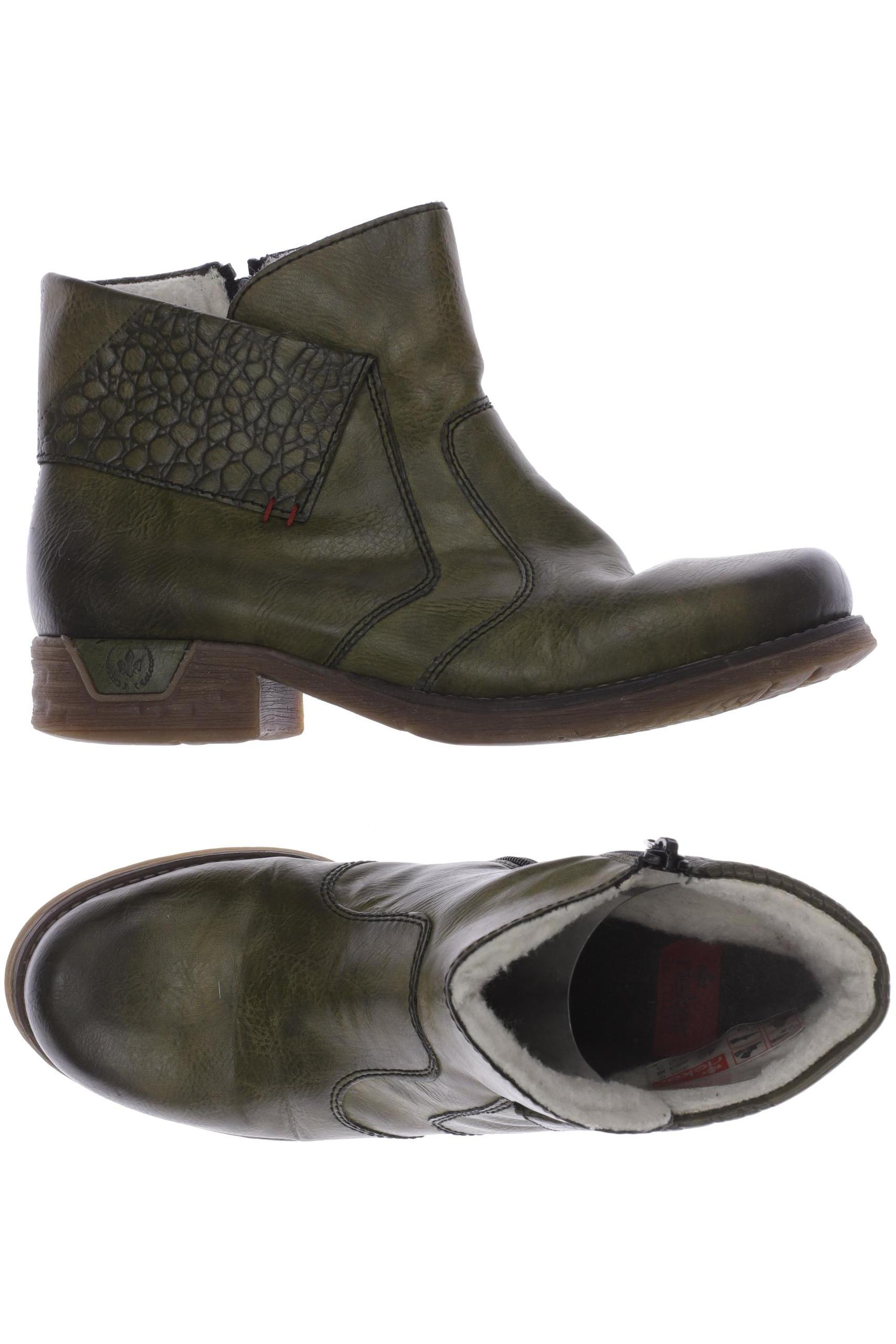 

Rieker Damen Stiefelette, grün, Gr. 40