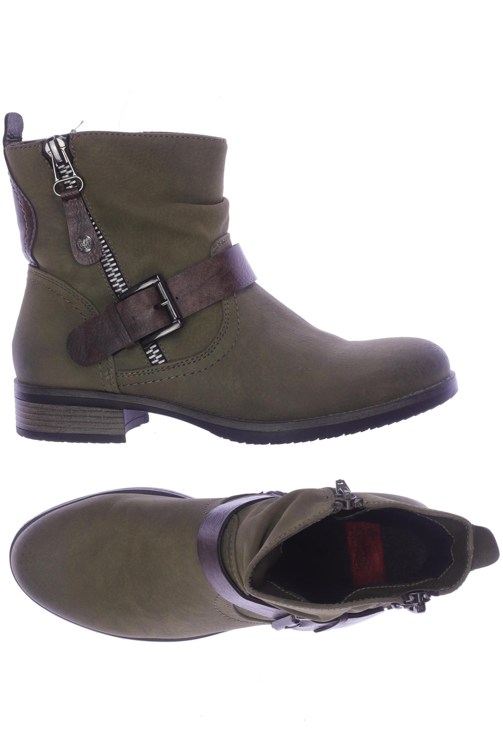 

Rieker Damen Stiefelette, grün, Gr. 38