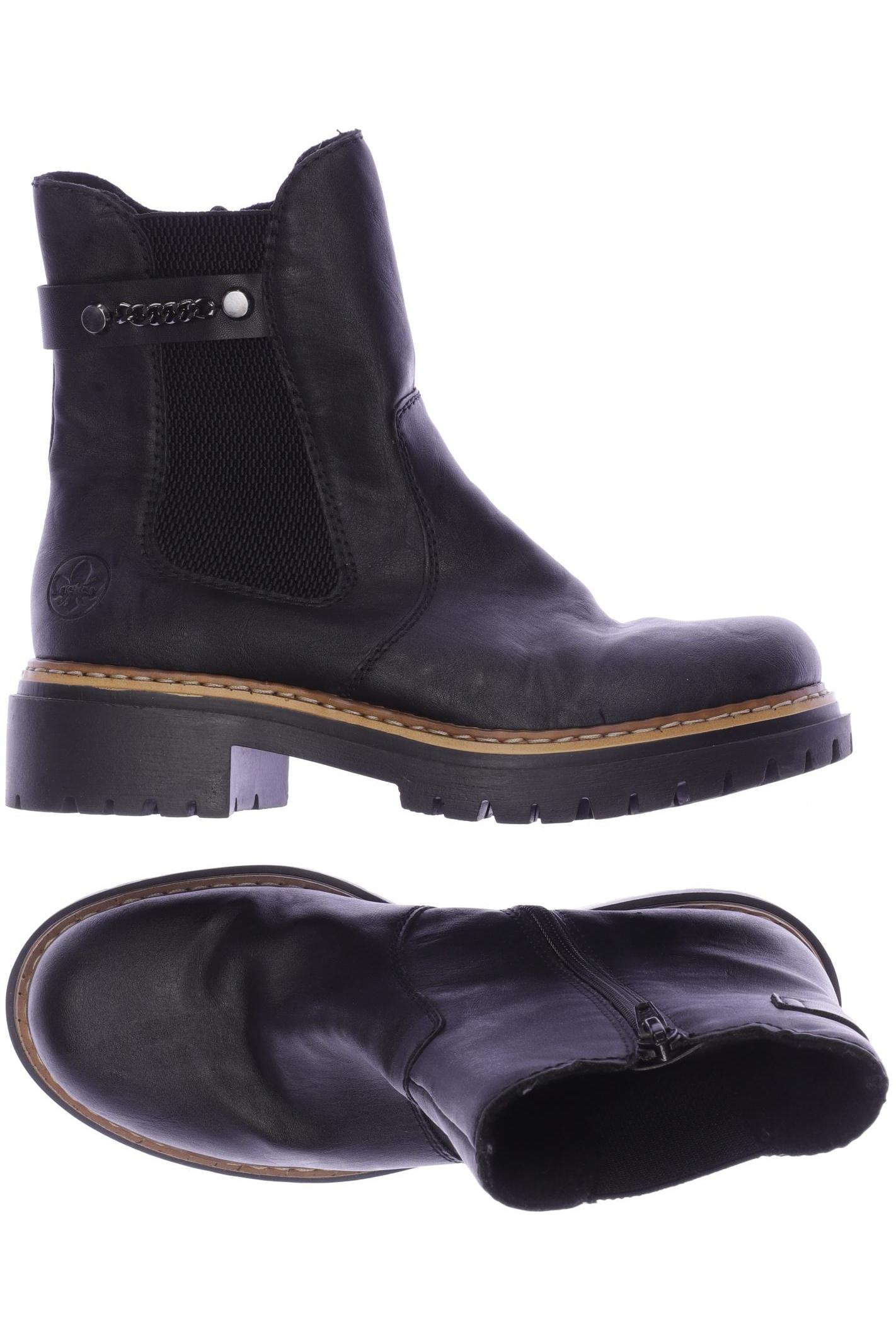 

Rieker Damen Stiefelette, schwarz, Gr. 37