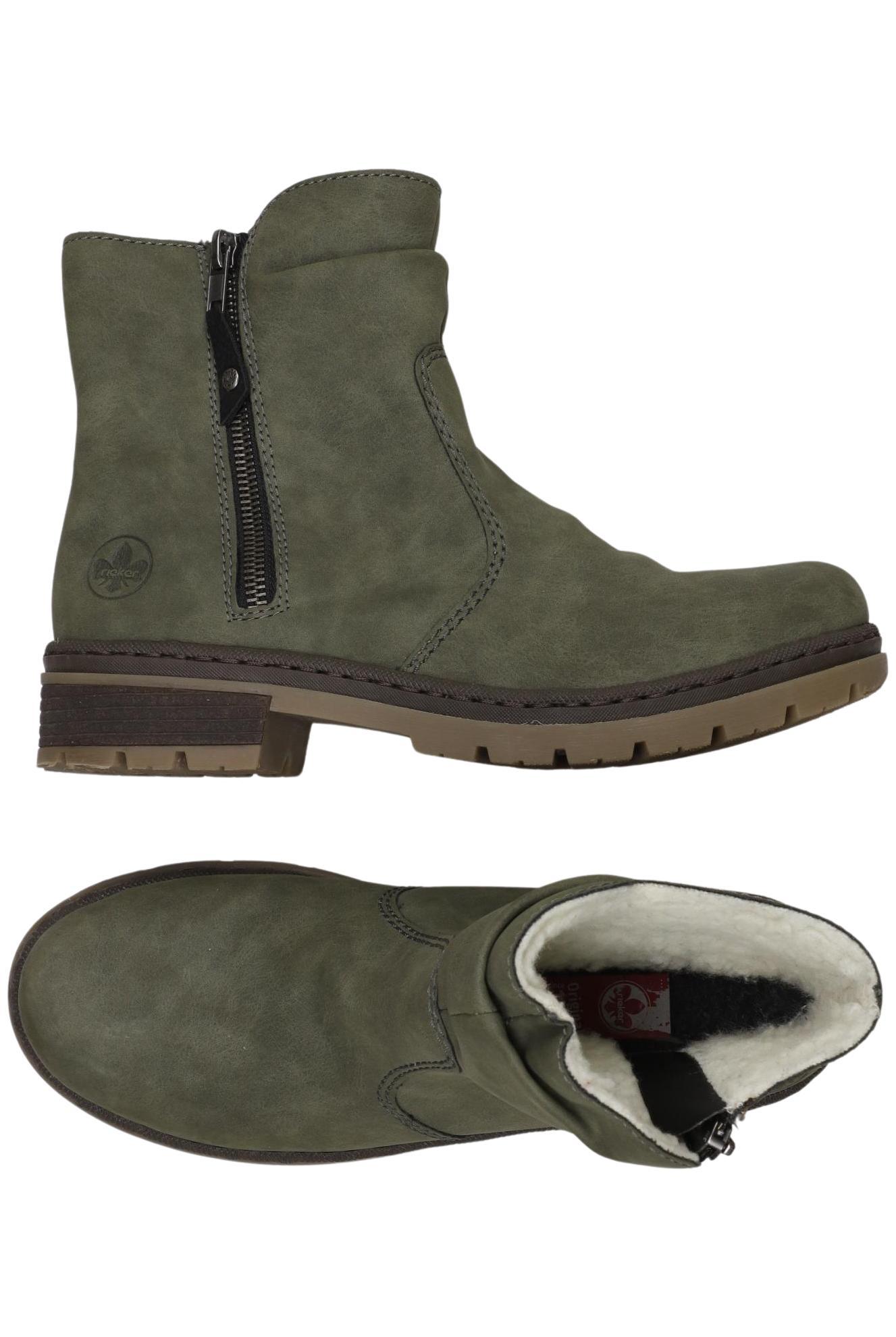 

Rieker Damen Stiefelette, grün, Gr. 38