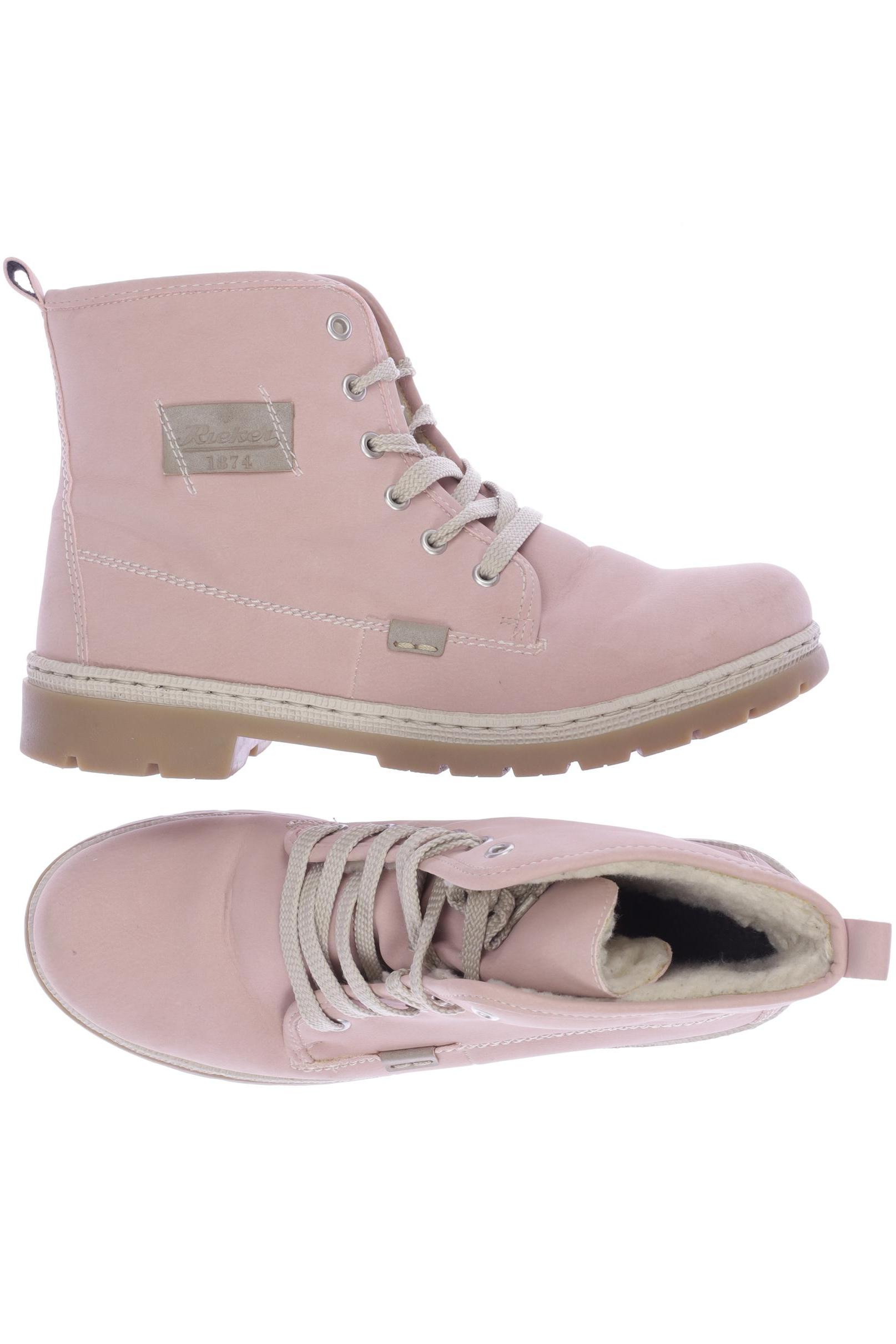 

Rieker Damen Stiefelette, pink, Gr. 42