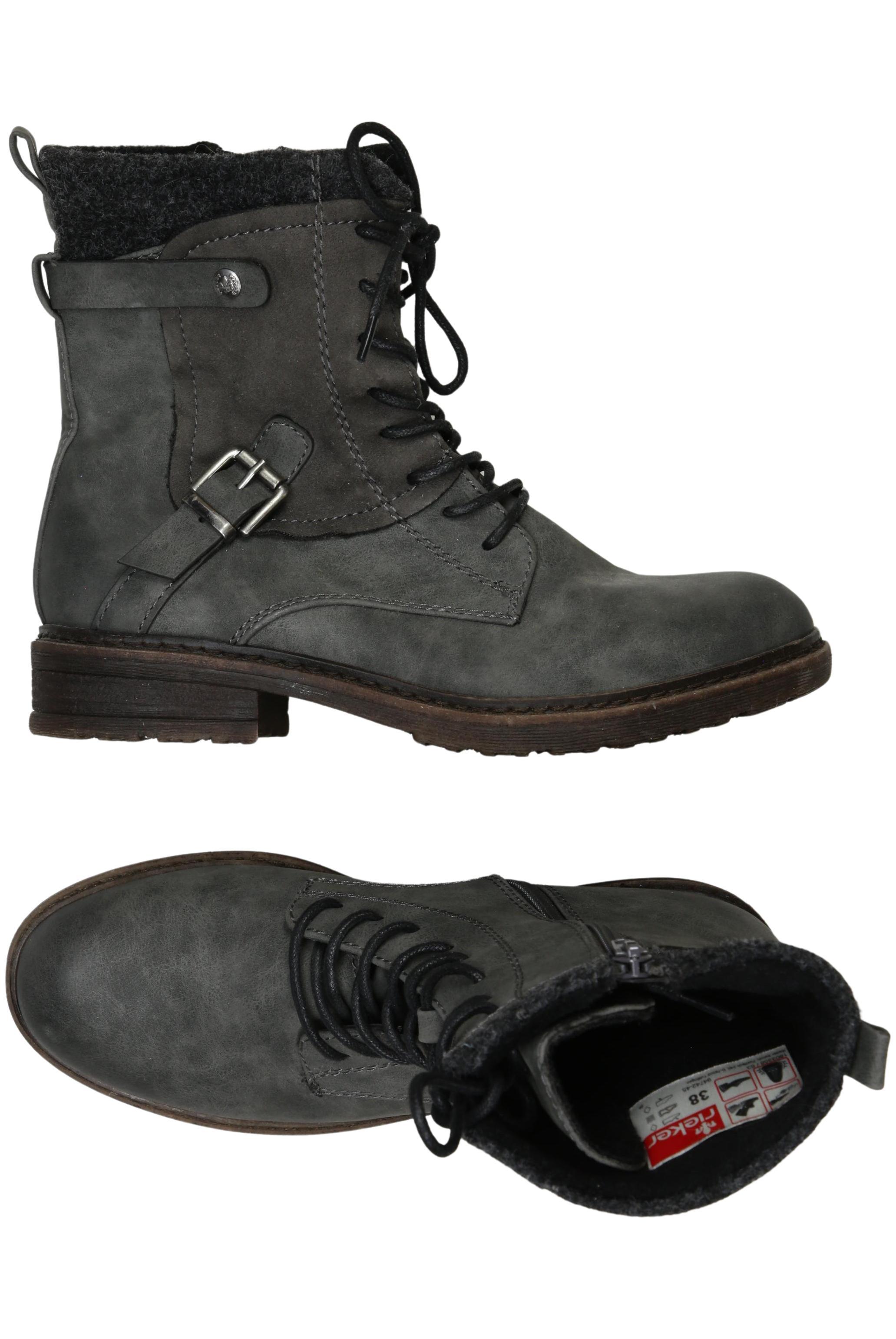

Rieker Damen Stiefelette, grau, Gr. 38