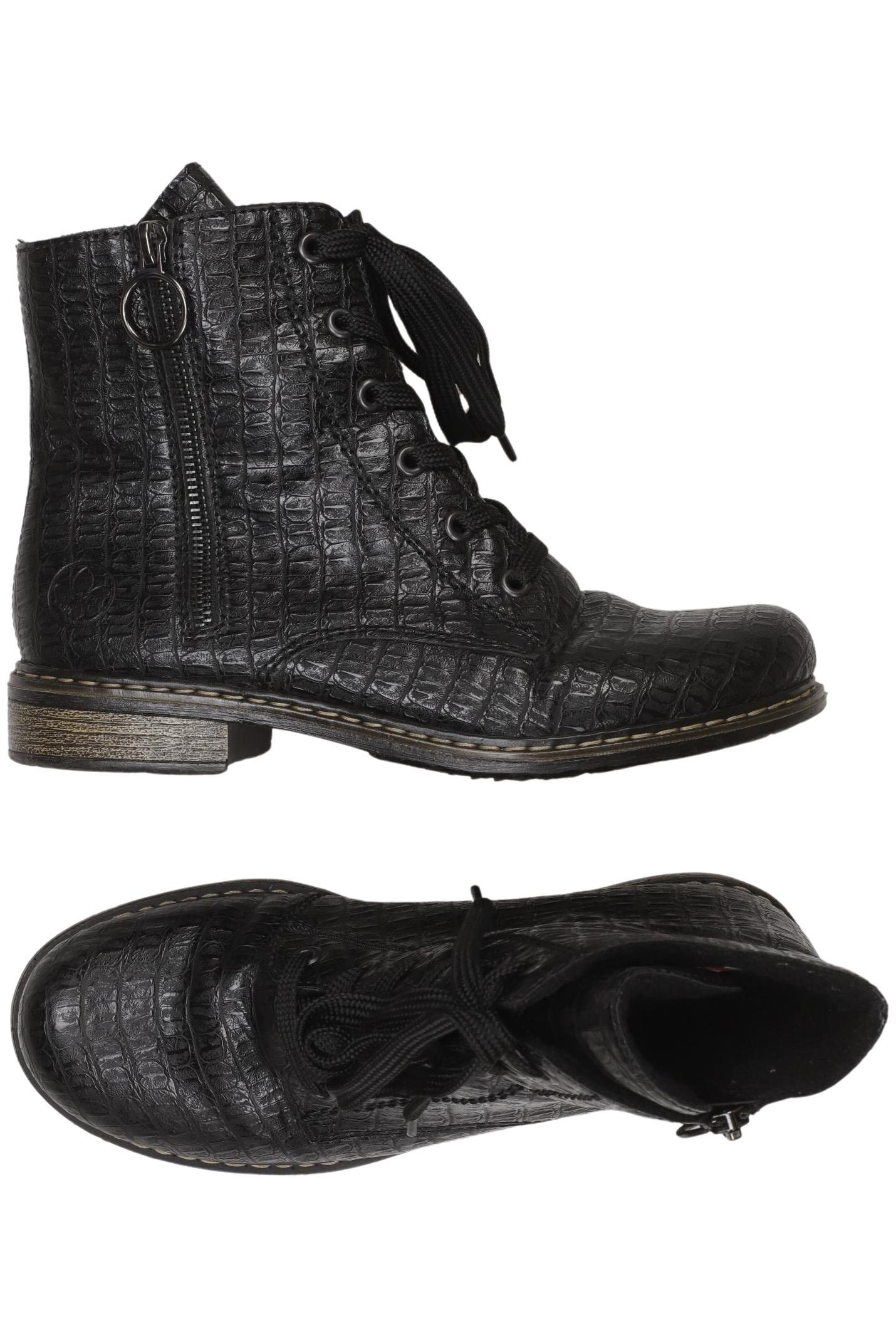 

Rieker Damen Stiefelette, schwarz, Gr. 37