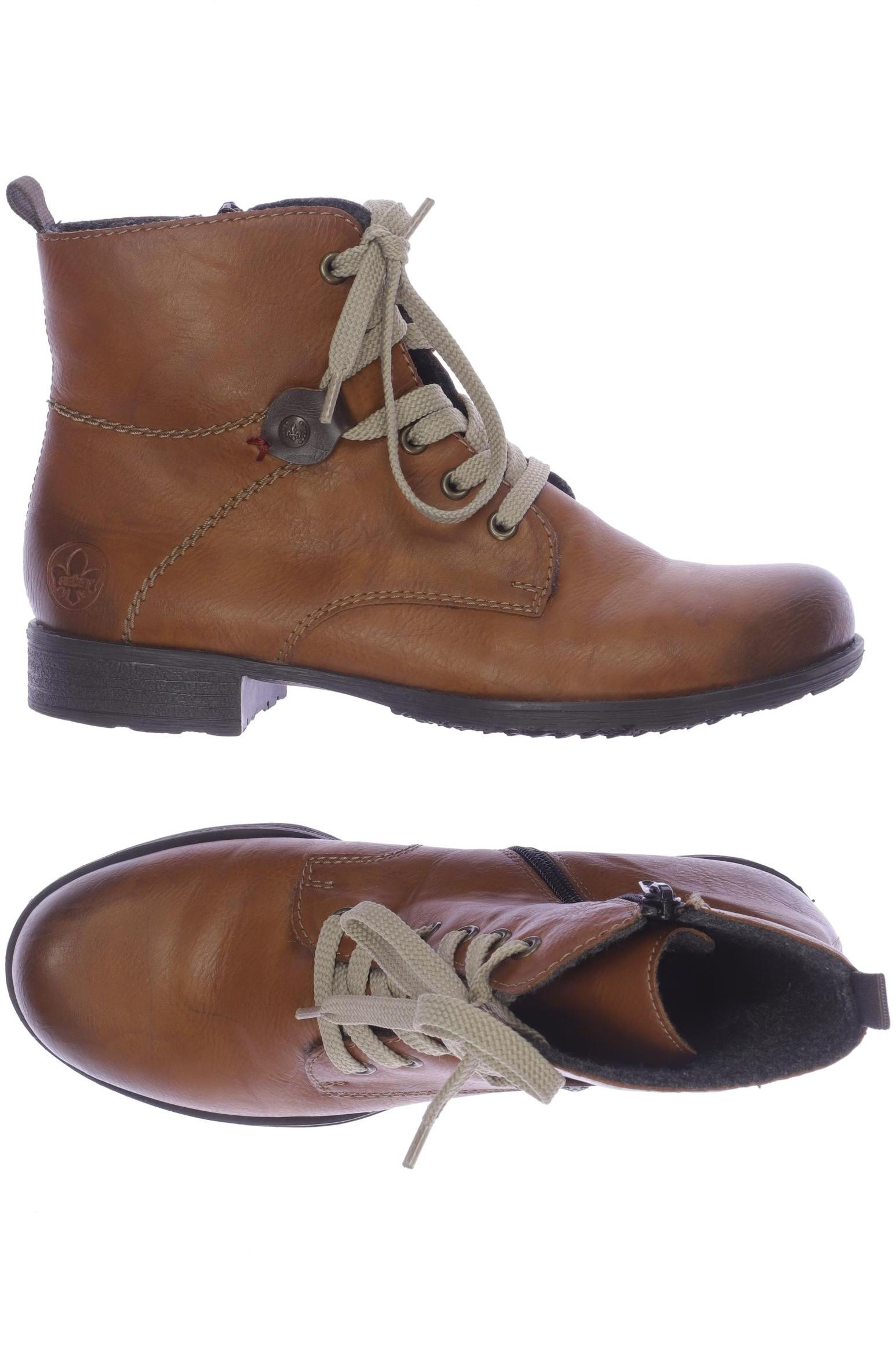 

Rieker Damen Stiefelette, orange, Gr. 39