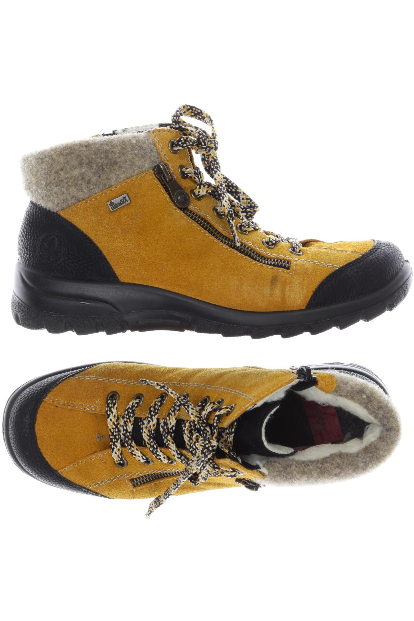 

Rieker Damen Stiefelette, orange, Gr. 40