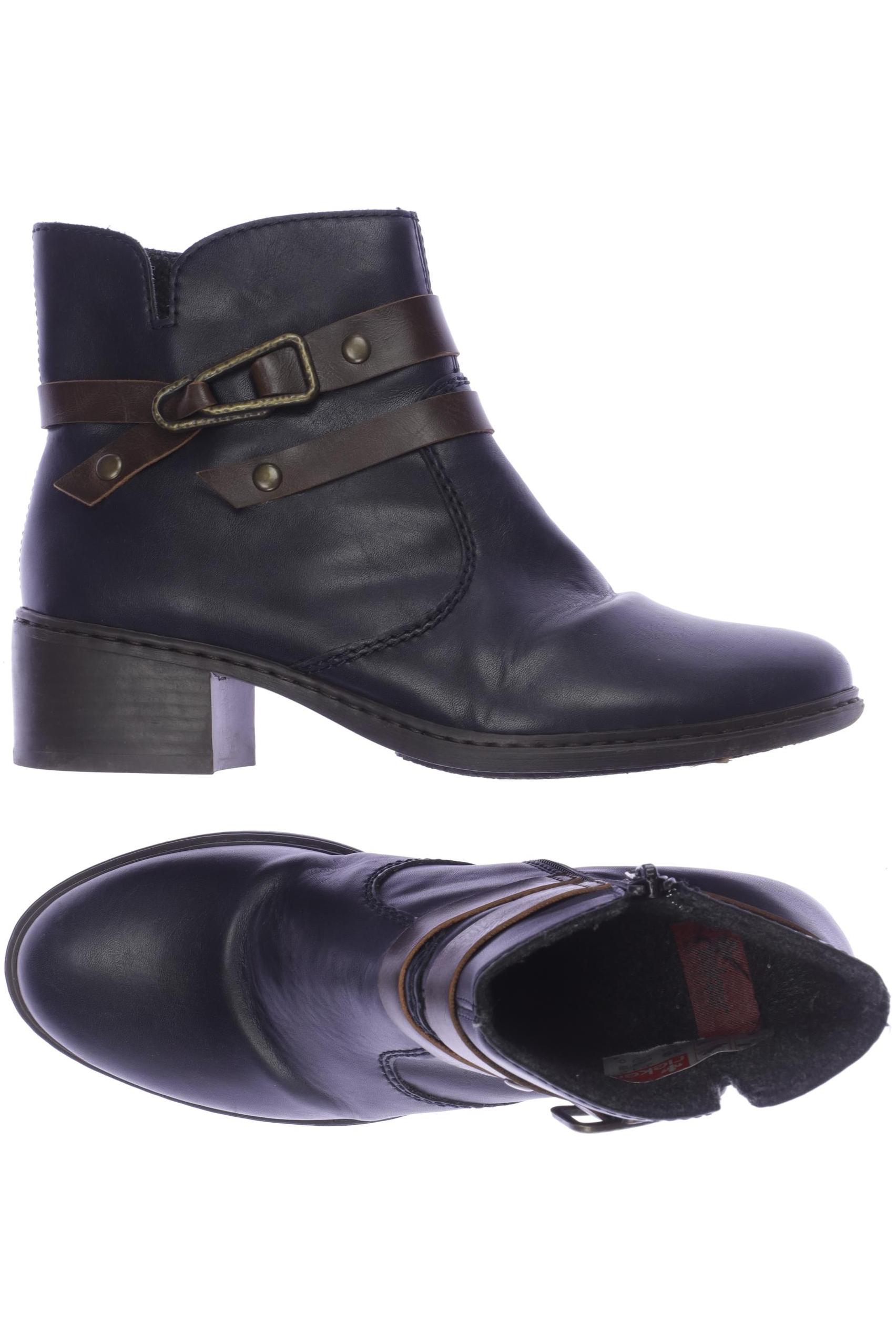 

Rieker Damen Stiefelette, marineblau, Gr. 39
