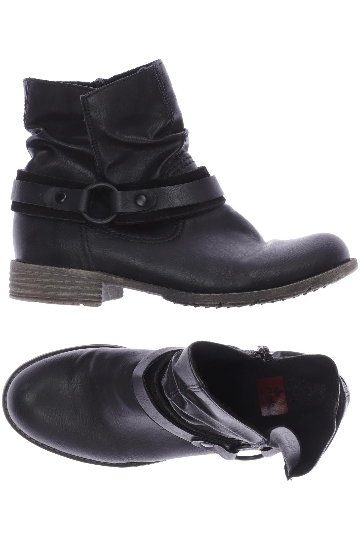 

Rieker Damen Stiefelette, schwarz, Gr. 38
