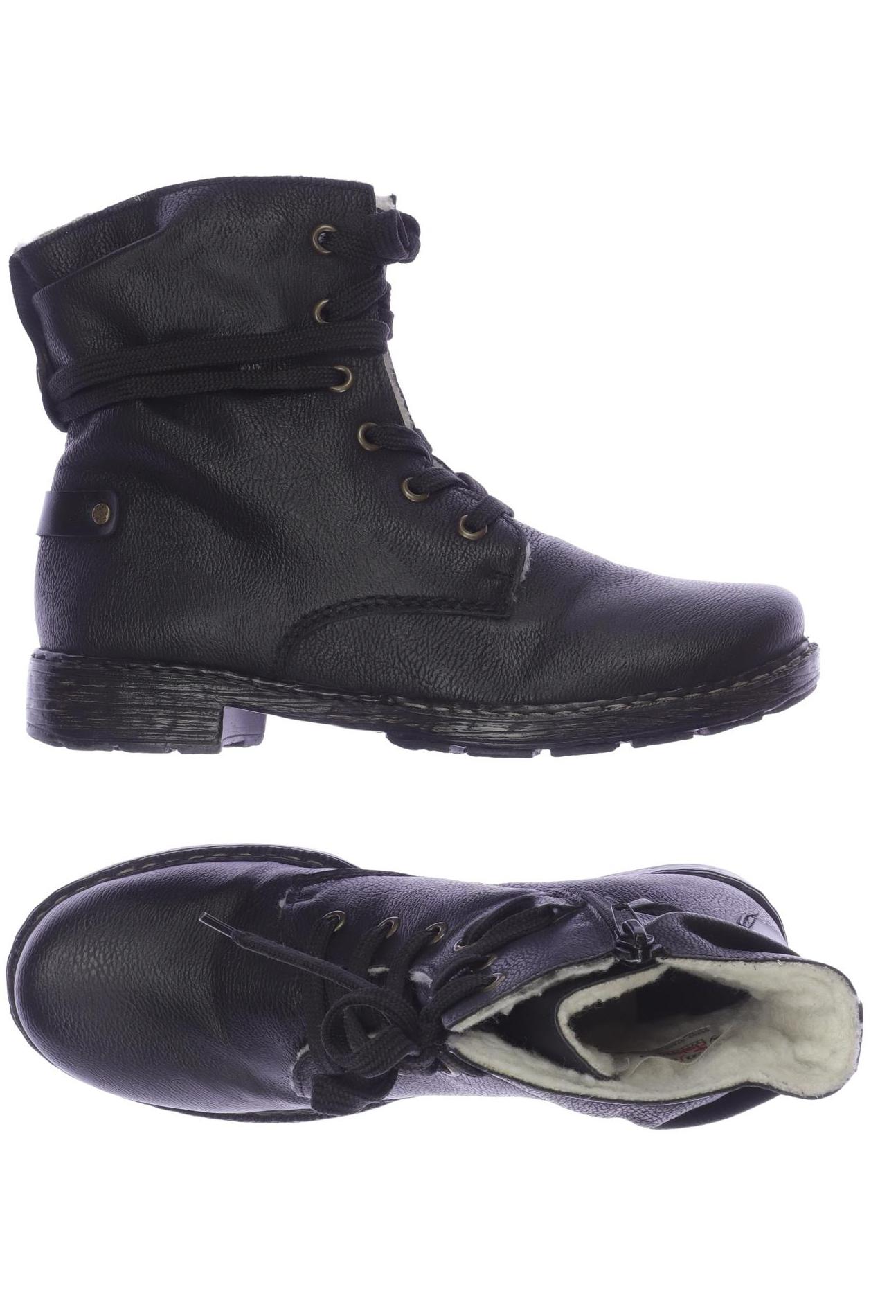 

Rieker Damen Stiefelette, schwarz, Gr. 38