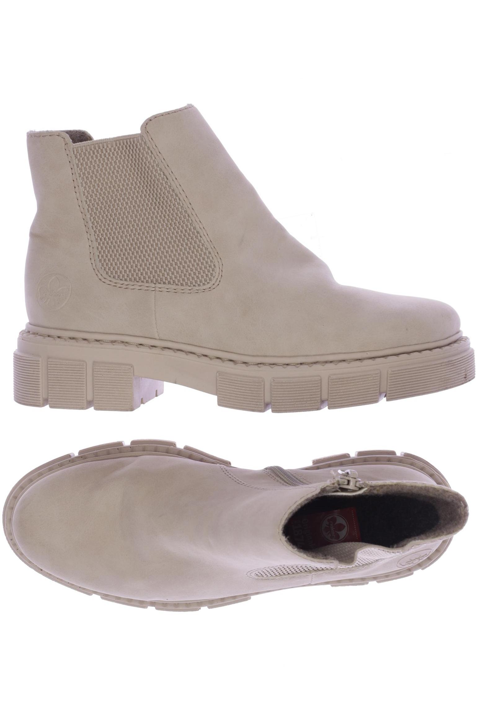 

Rieker Damen Stiefelette, beige, Gr. 36