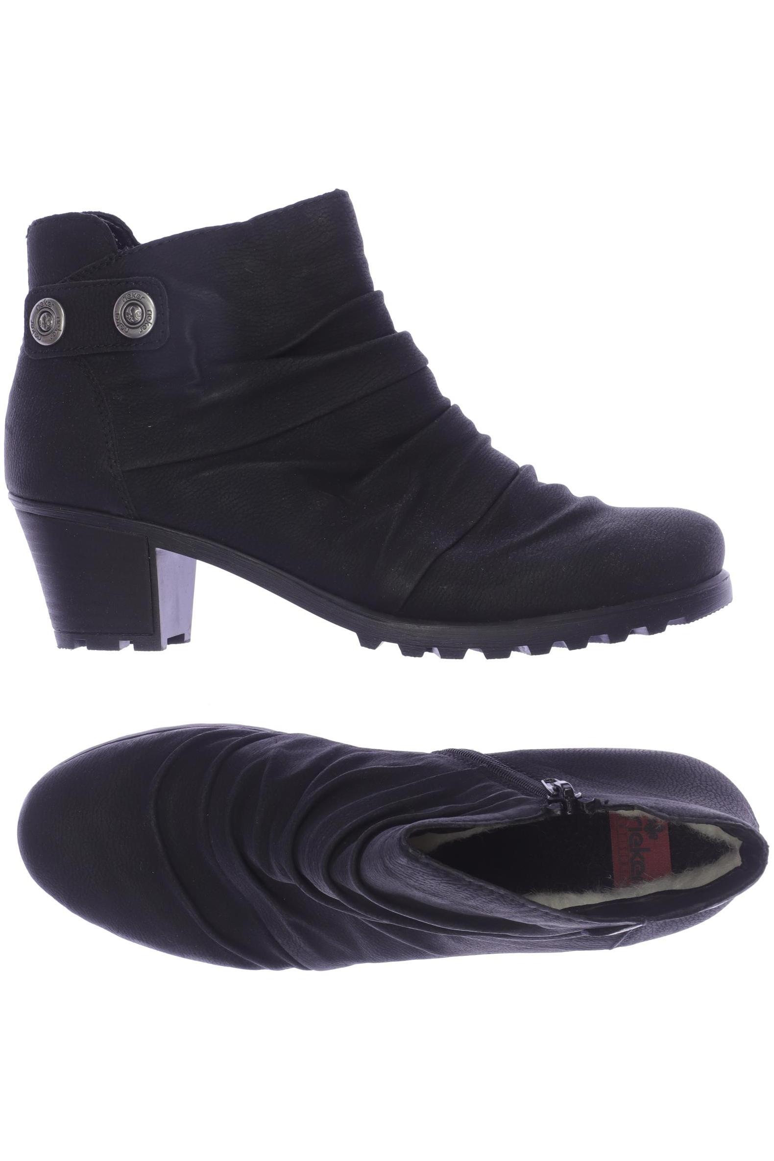 

Rieker Damen Stiefelette, schwarz, Gr. 38