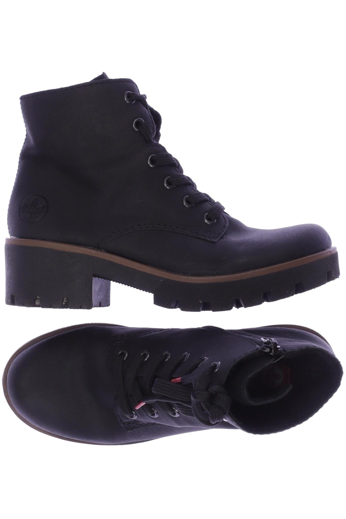 

Rieker Damen Stiefelette, schwarz, Gr. 36
