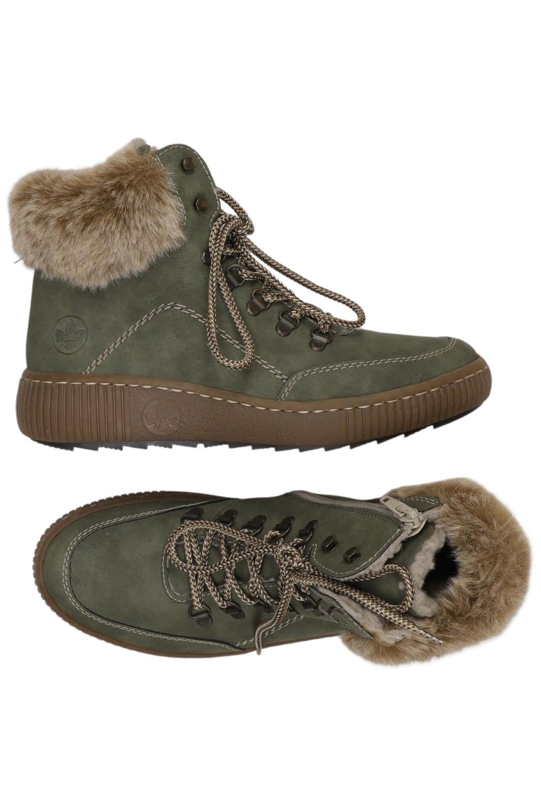 

Rieker Damen Stiefelette, grün, Gr. 39