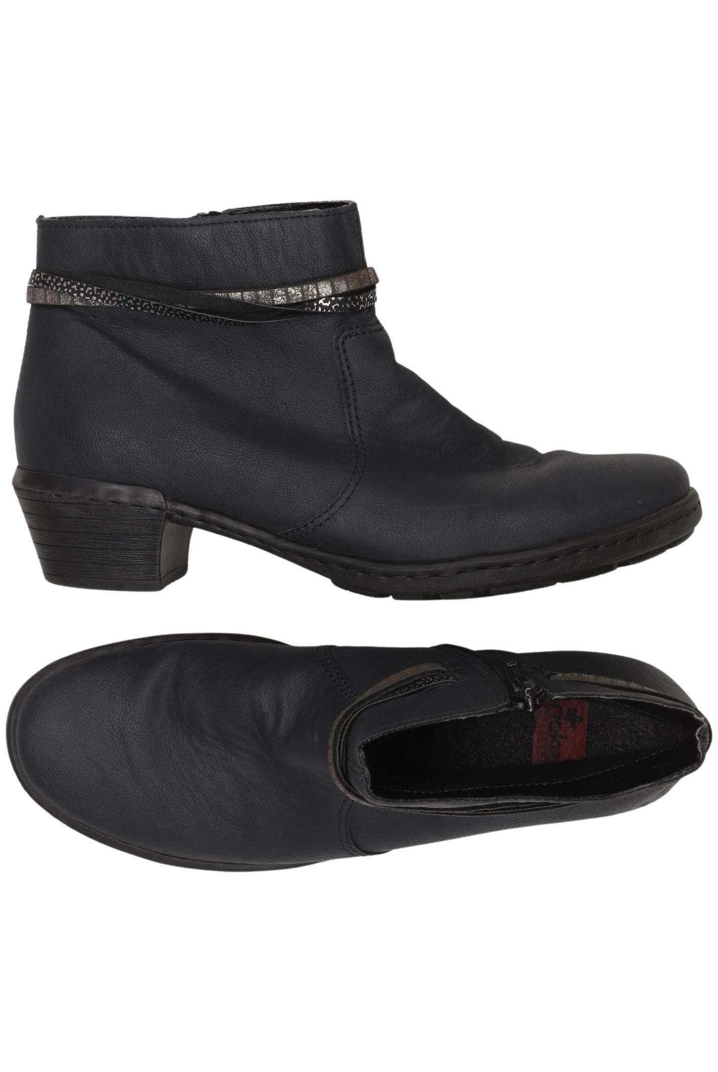 

Rieker Damen Stiefelette, marineblau, Gr. 38