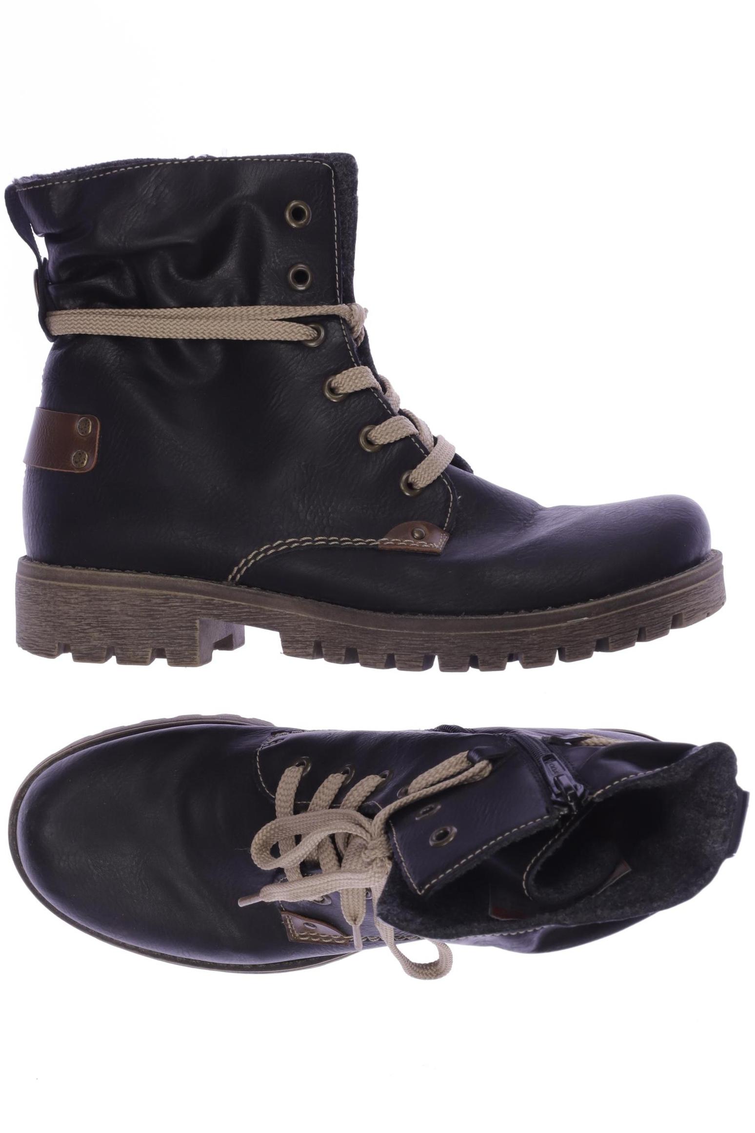 

Rieker Damen Stiefelette, schwarz, Gr. 38