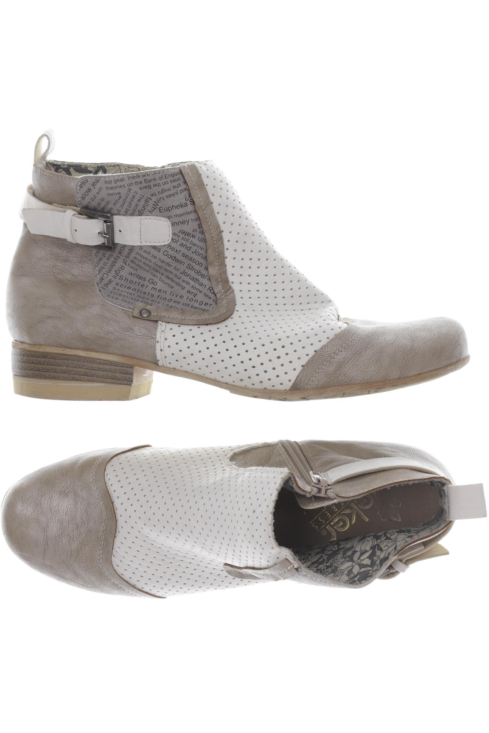 

Rieker Damen Stiefelette, beige, Gr. 40