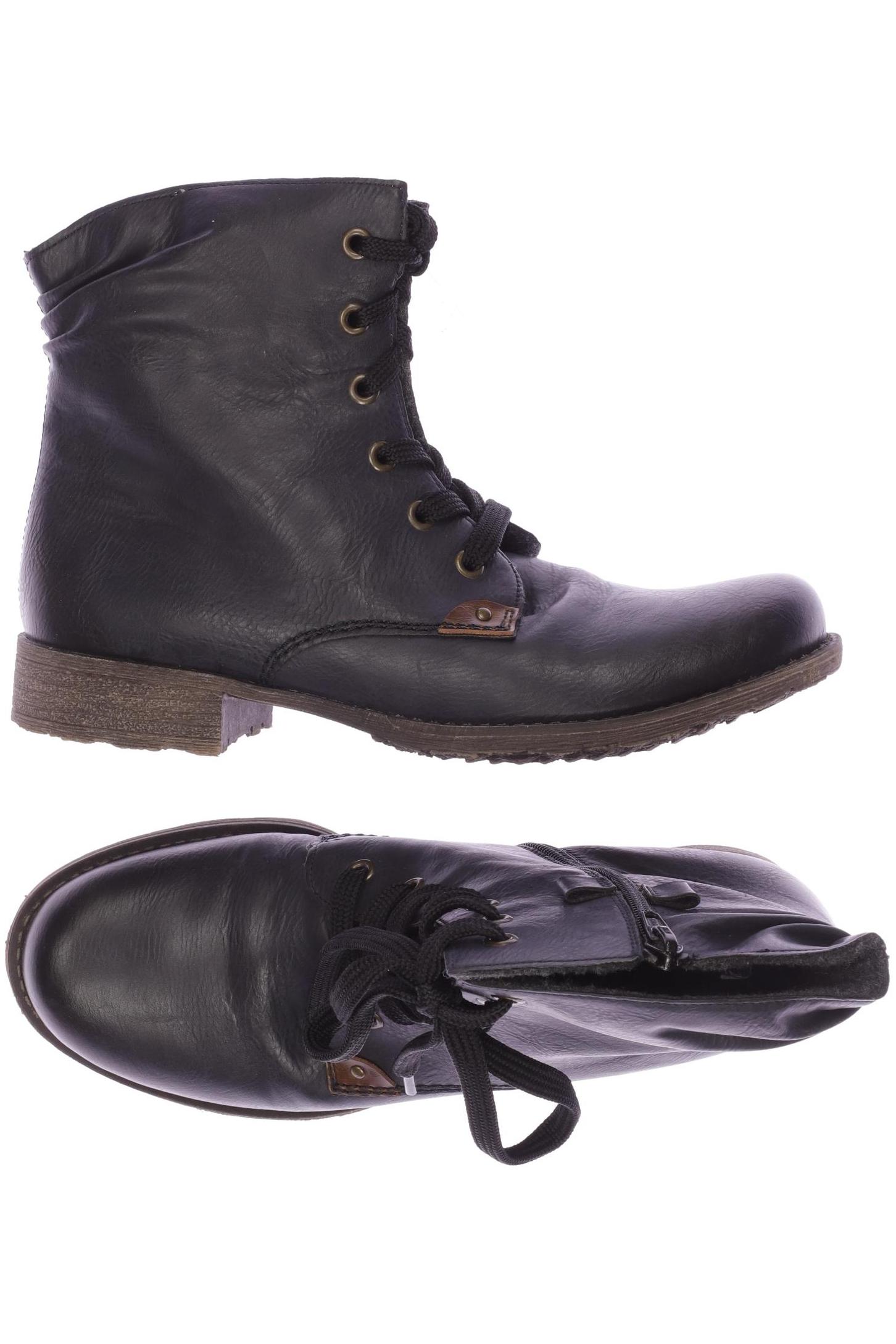 

Rieker Damen Stiefelette, blau, Gr. 39