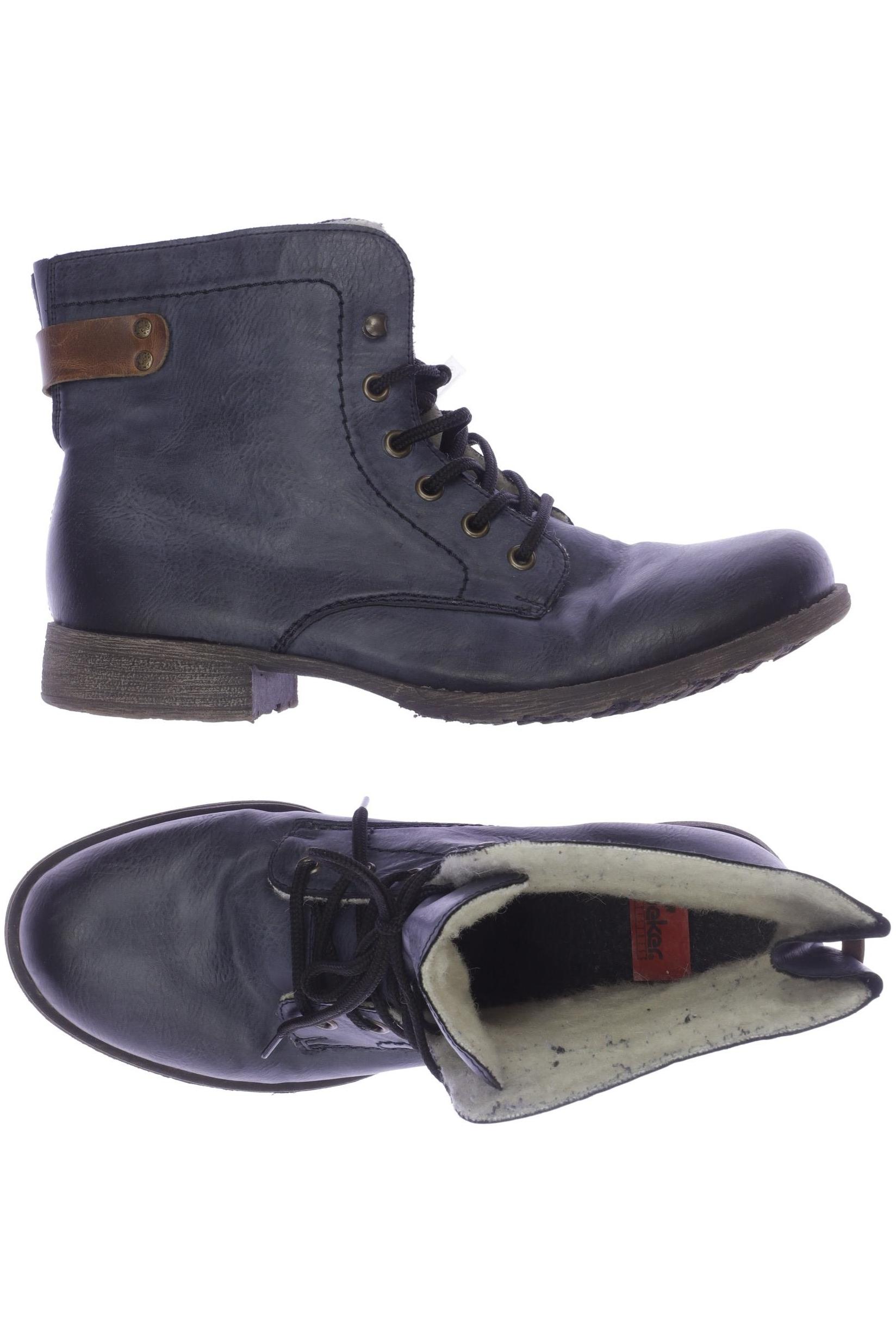 

Rieker Damen Stiefelette, marineblau, Gr. 41