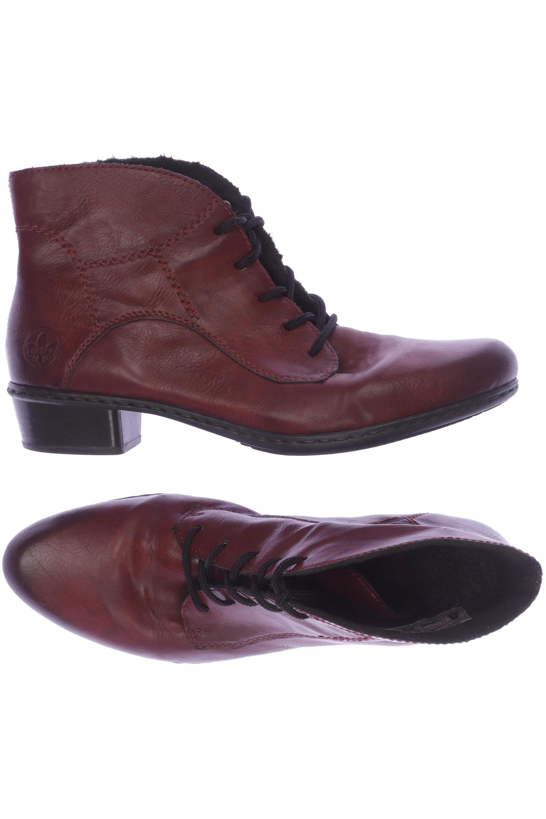 

Rieker Damen Stiefelette, bordeaux, Gr. 41