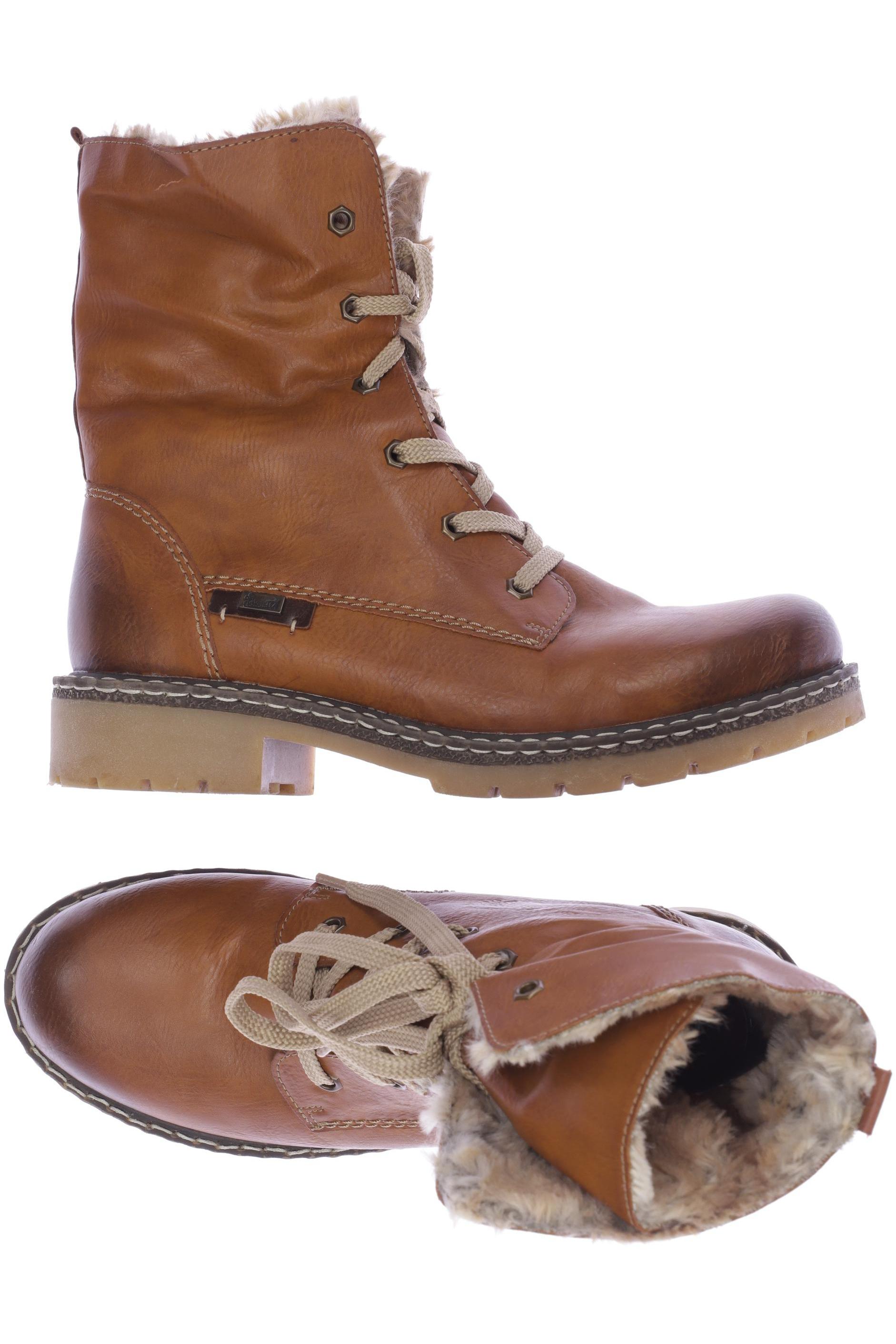 

Rieker Damen Stiefelette, orange, Gr. 40