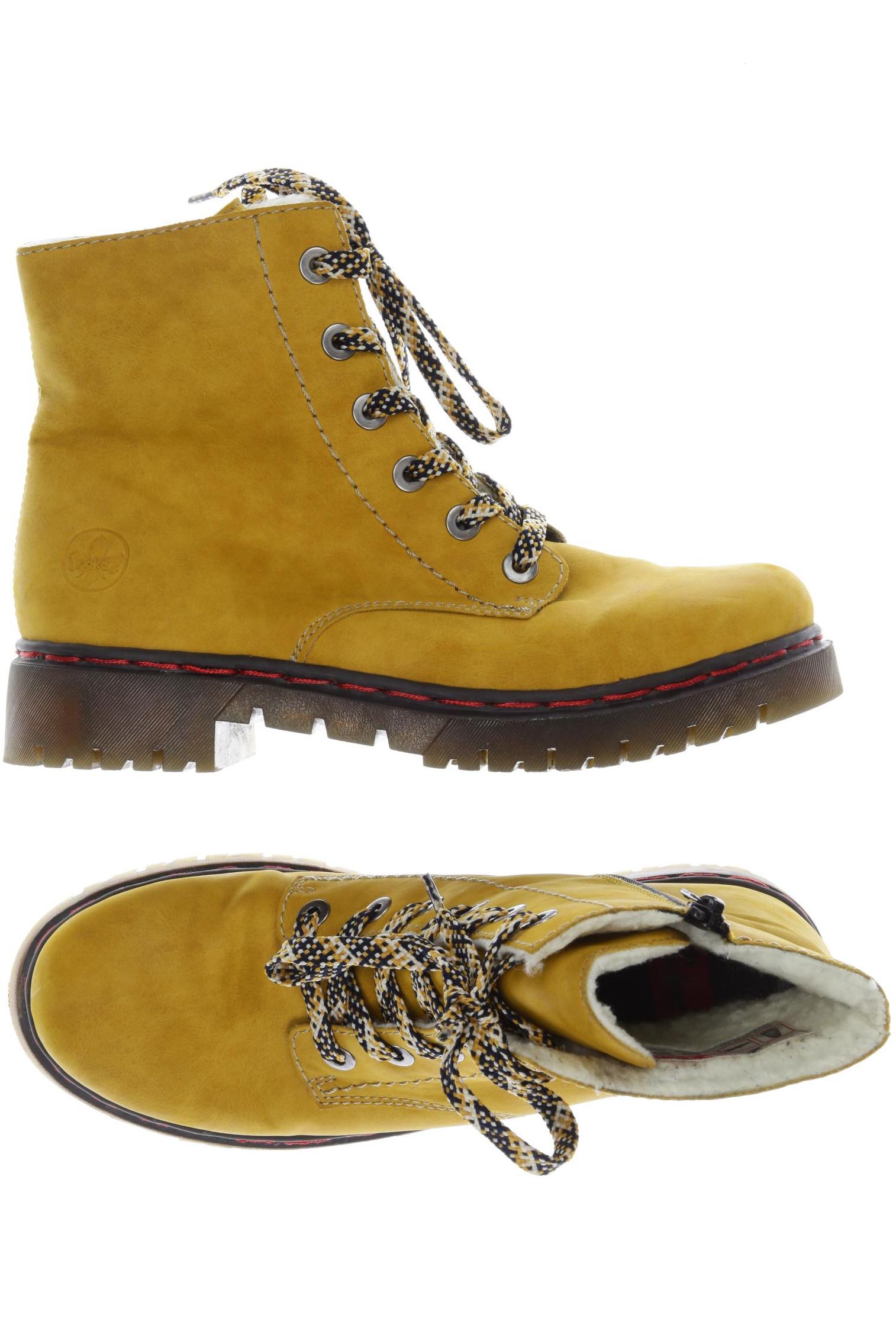 

Rieker Damen Stiefelette, orange, Gr. 40