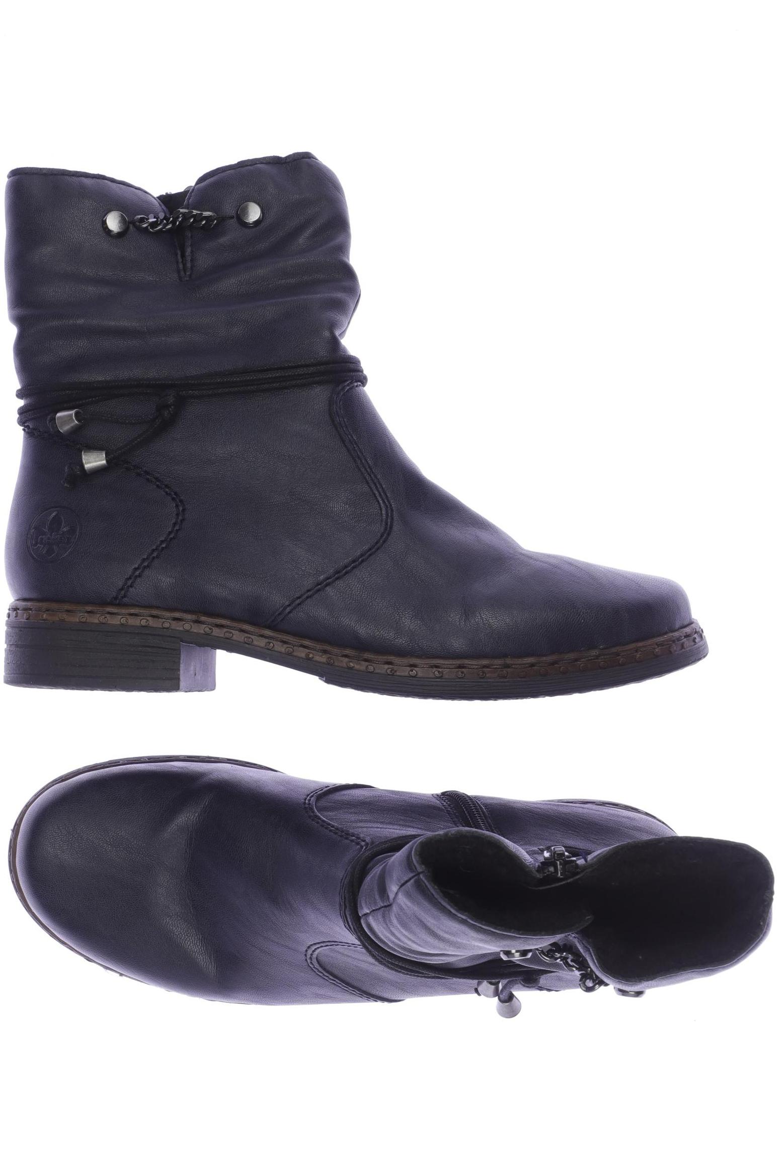 

Rieker Damen Stiefelette, marineblau, Gr. 38