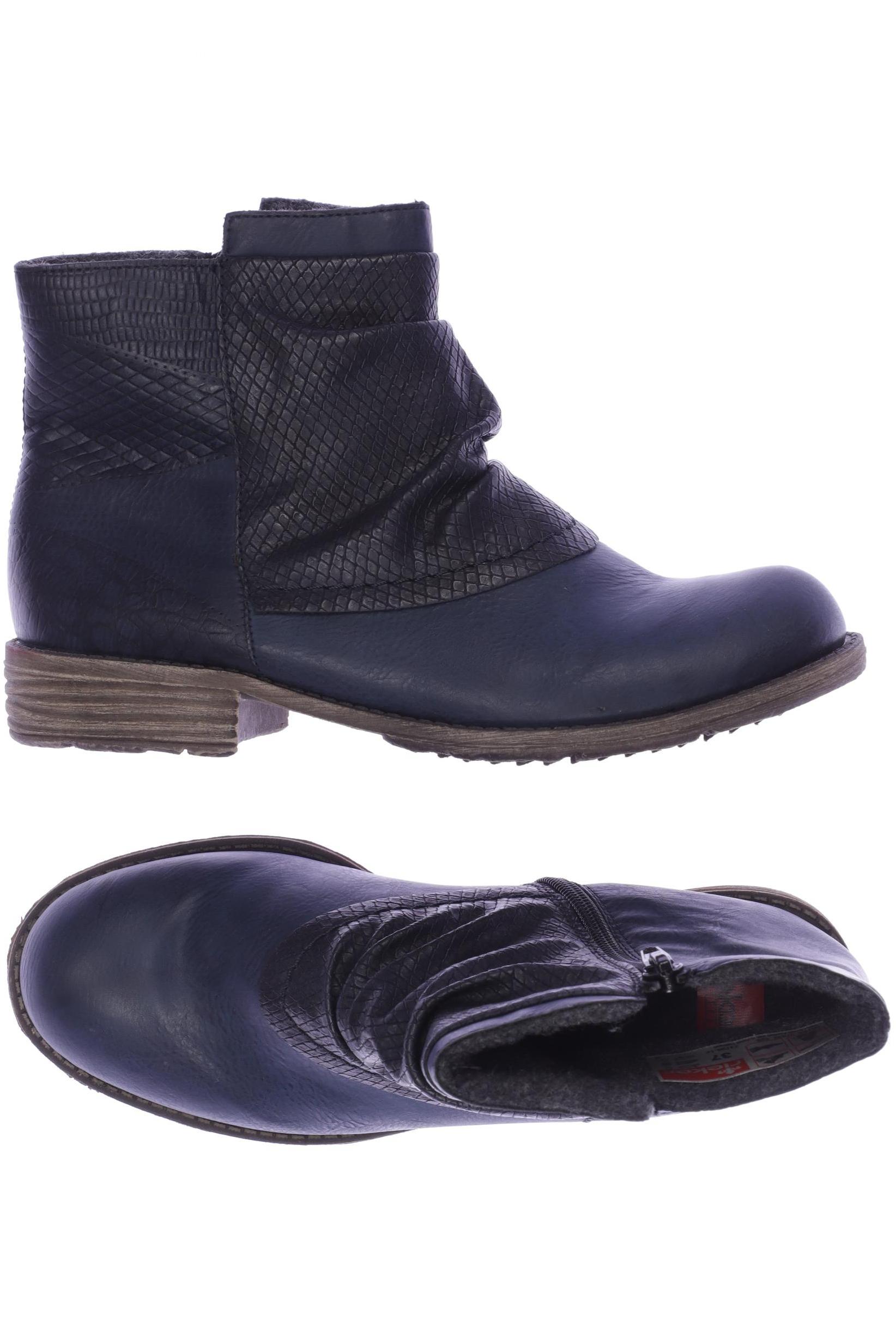 

Rieker Damen Stiefelette, blau, Gr. 37