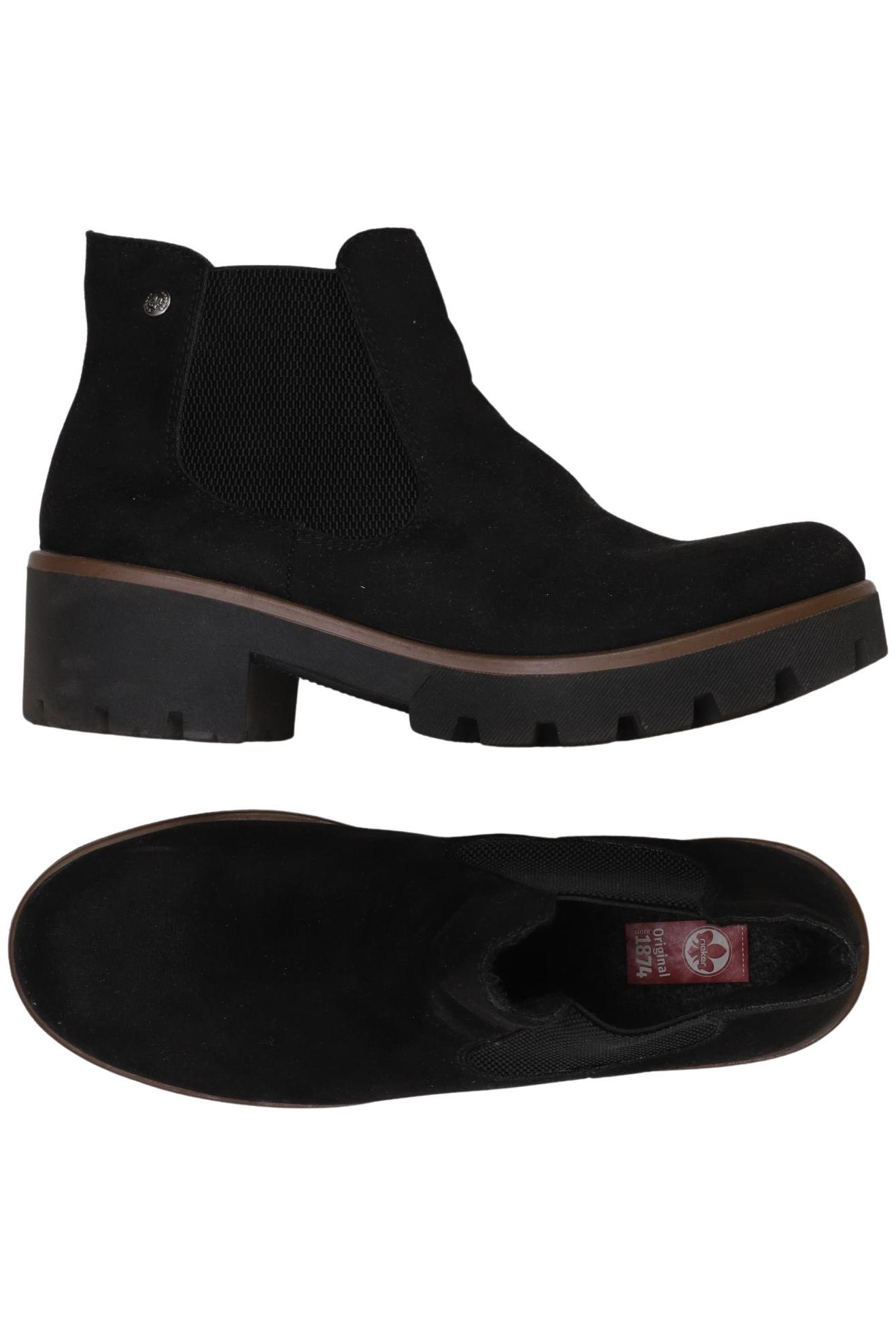 

Rieker Damen Stiefelette, schwarz, Gr. 42