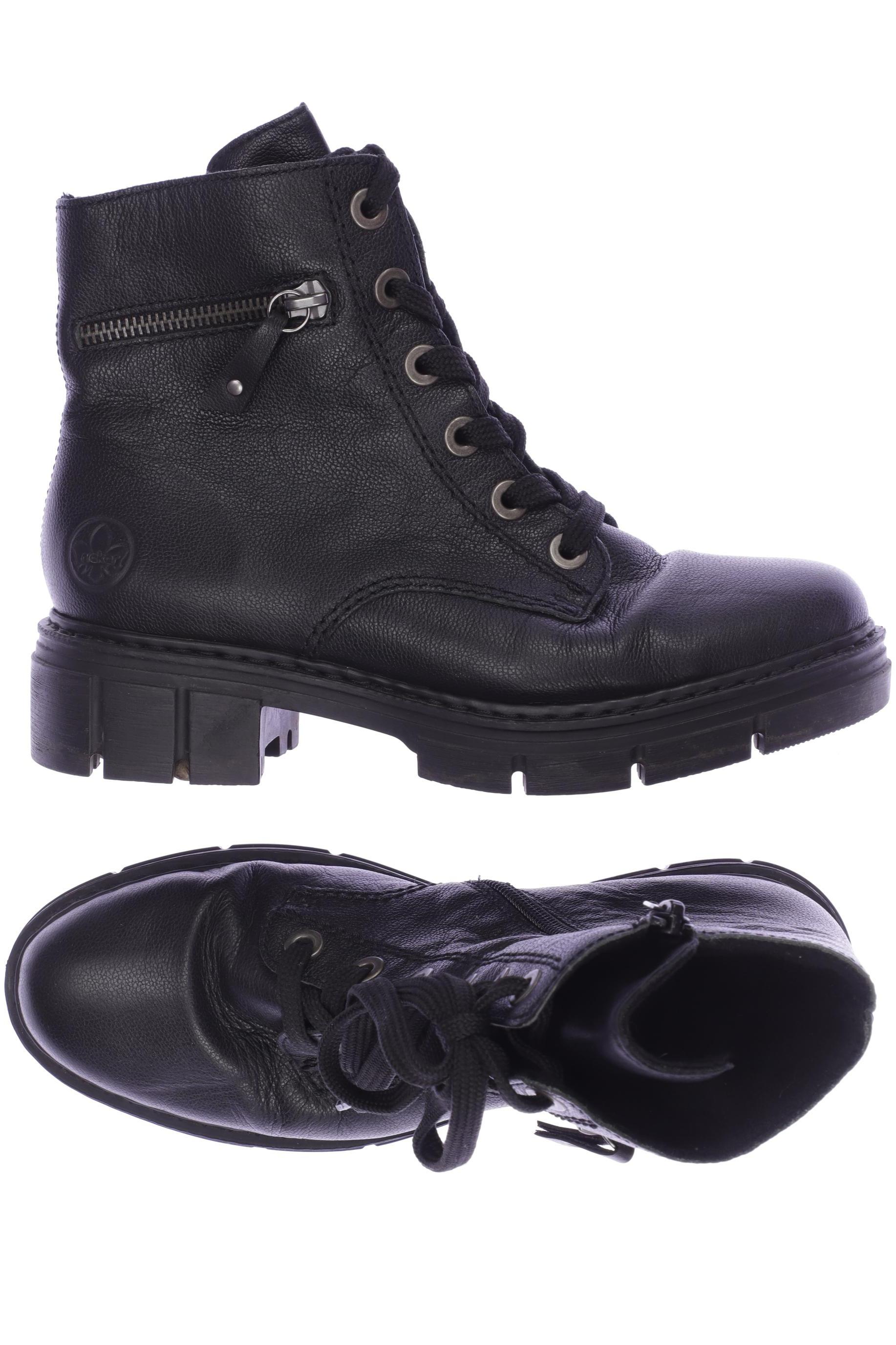 

Rieker Damen Stiefelette, schwarz, Gr. 37