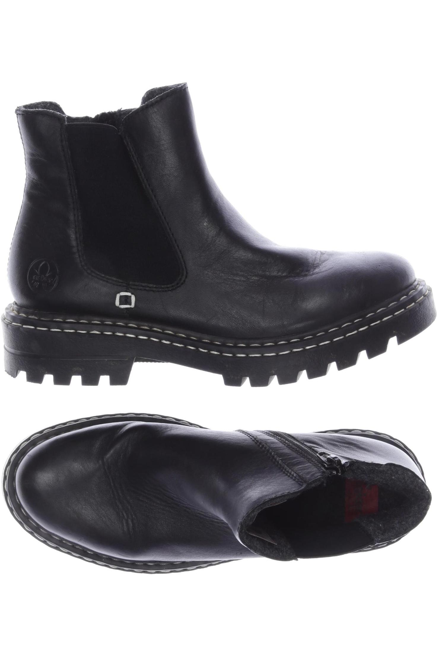 

Rieker Damen Stiefelette, schwarz, Gr. 37