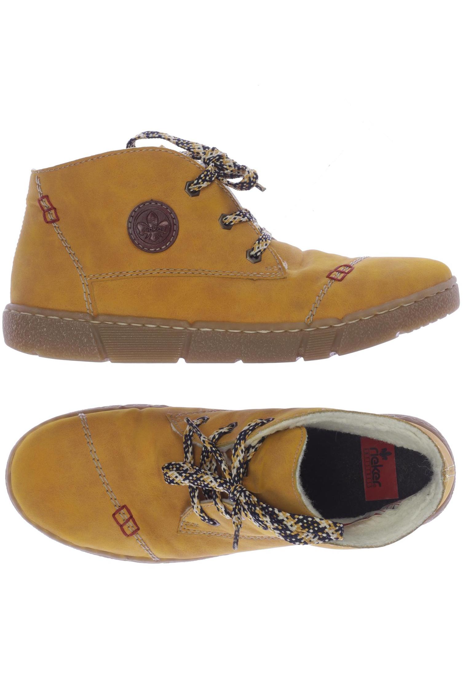 

Rieker Damen Stiefelette, orange, Gr. 40