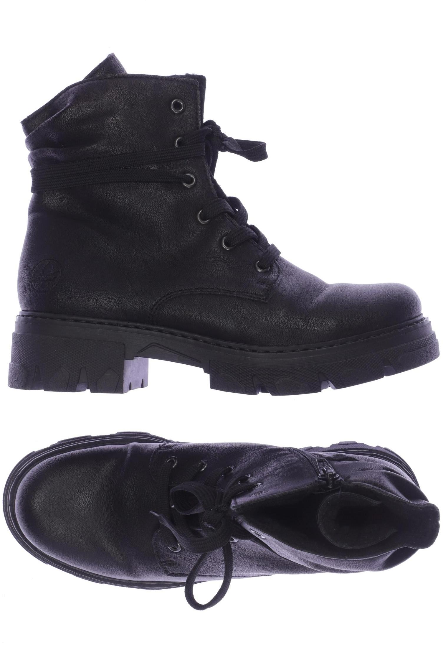 

Rieker Damen Stiefelette, schwarz, Gr. 38