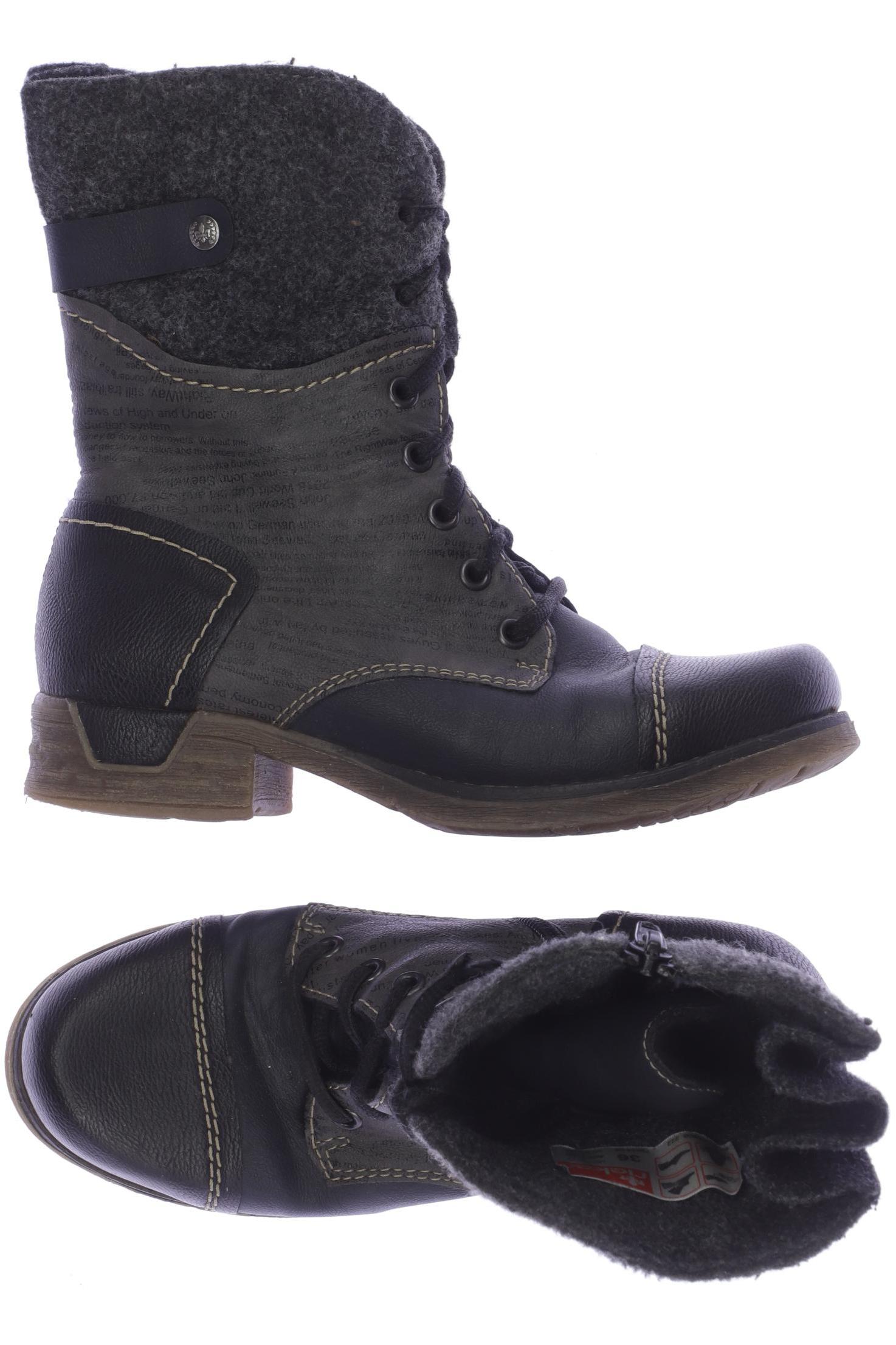 

Rieker Damen Stiefelette, grau, Gr. 36