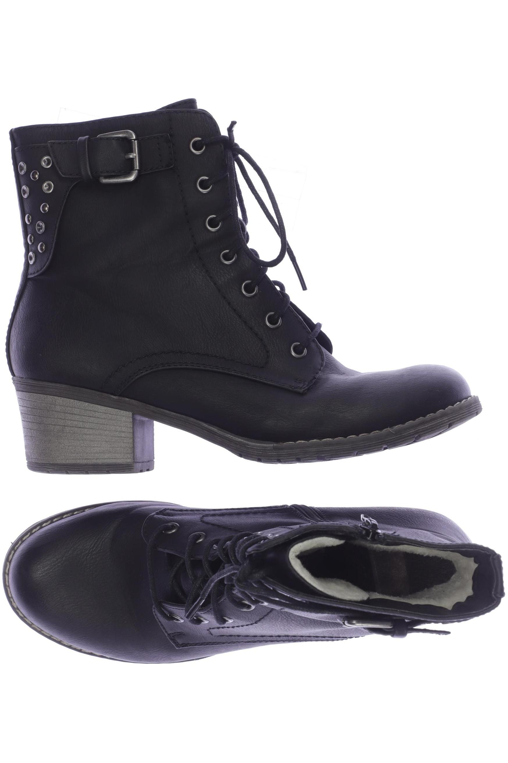 

Rieker Damen Stiefelette, schwarz, Gr. 40