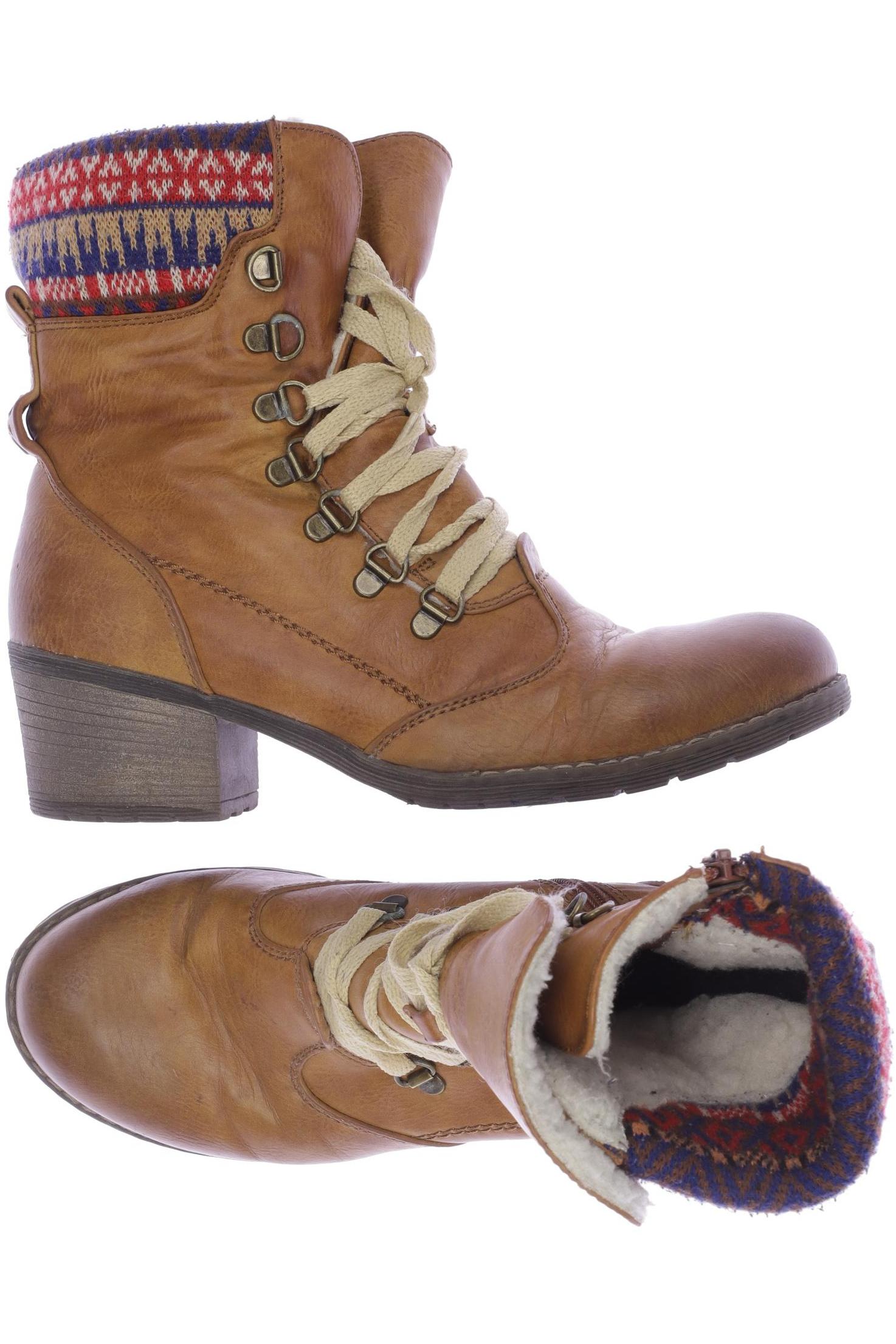

Rieker Damen Stiefelette, braun, Gr. 40