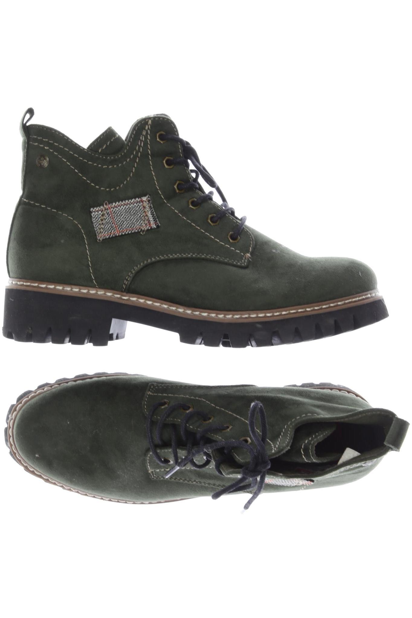 

Rieker Damen Stiefelette, grün, Gr. 40