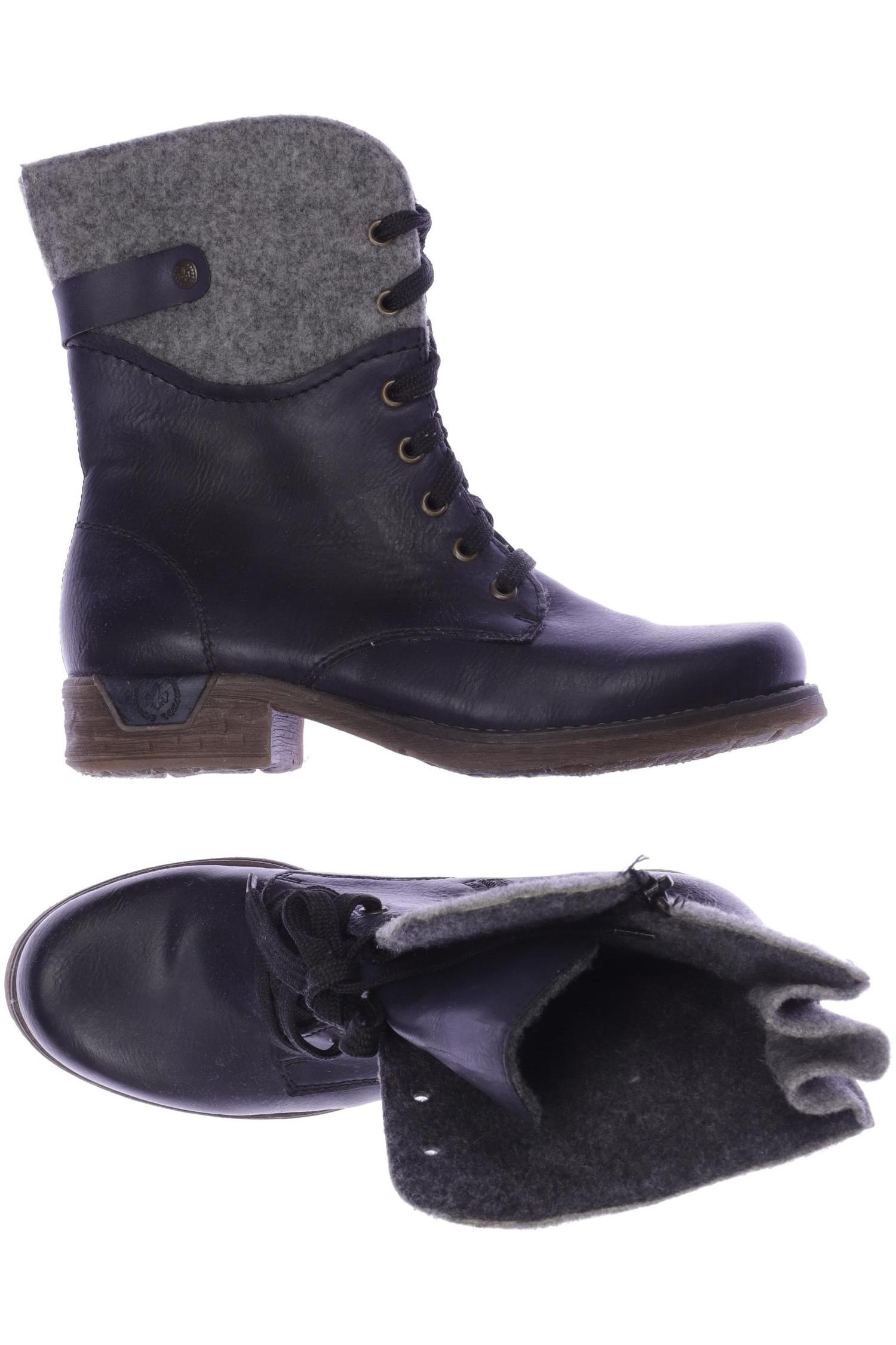

Rieker Damen Stiefelette, marineblau, Gr. 39