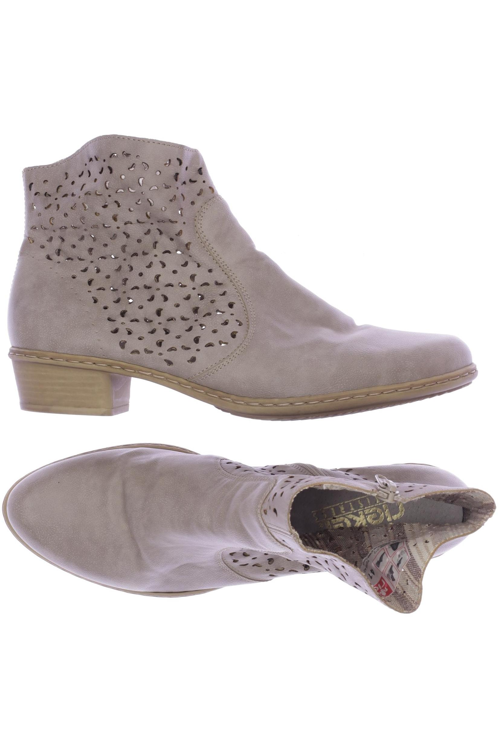 

Rieker Damen Stiefelette, beige, Gr. 41
