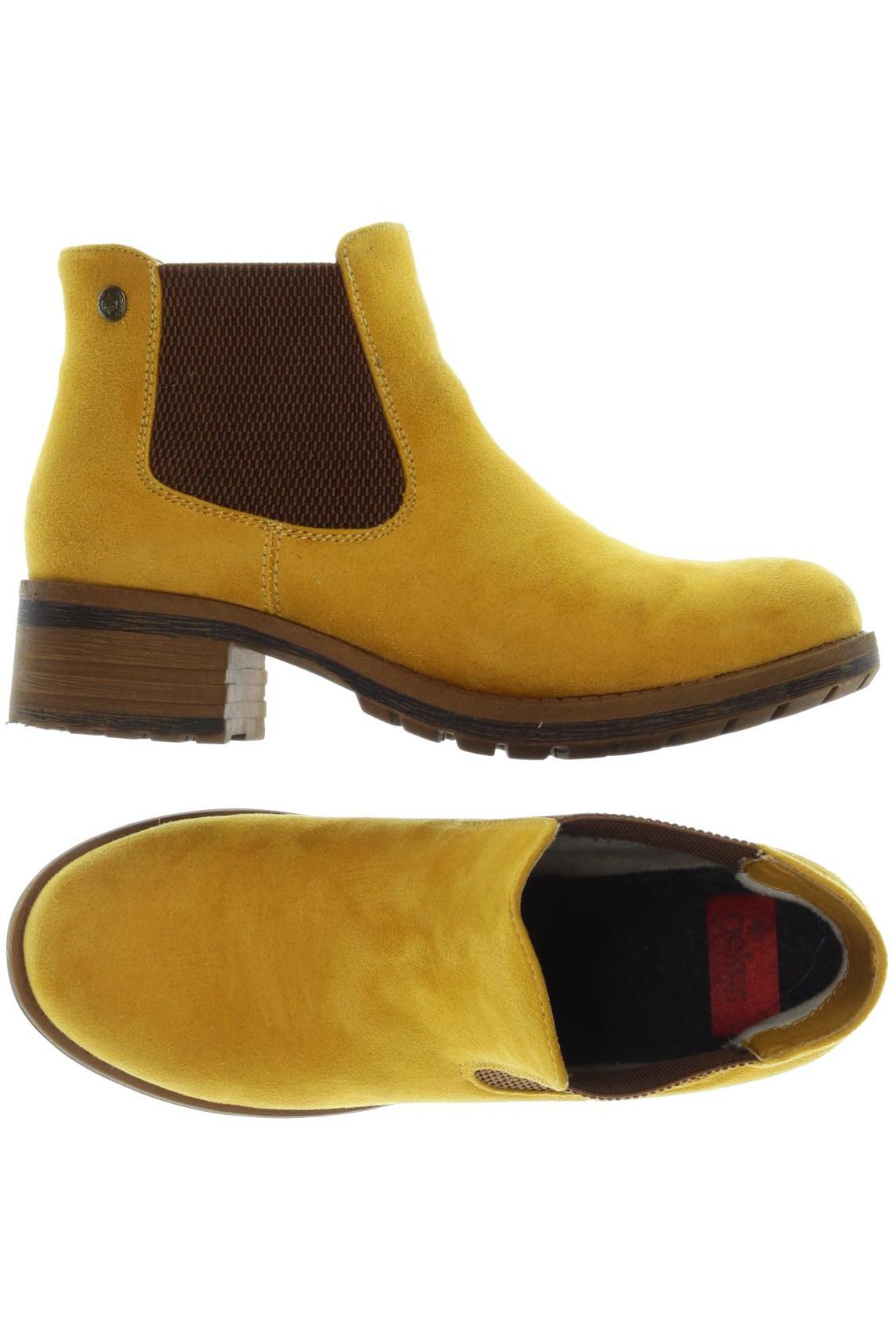 

Rieker Damen Stiefelette, gelb, Gr. 37