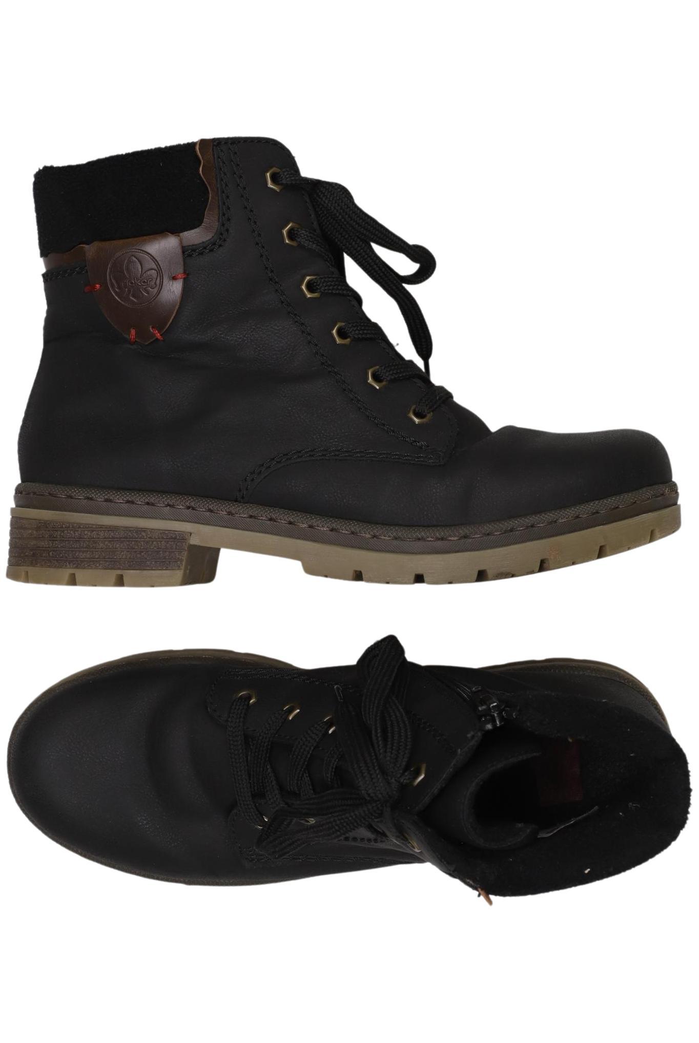 

Rieker Damen Stiefelette, schwarz, Gr. 39