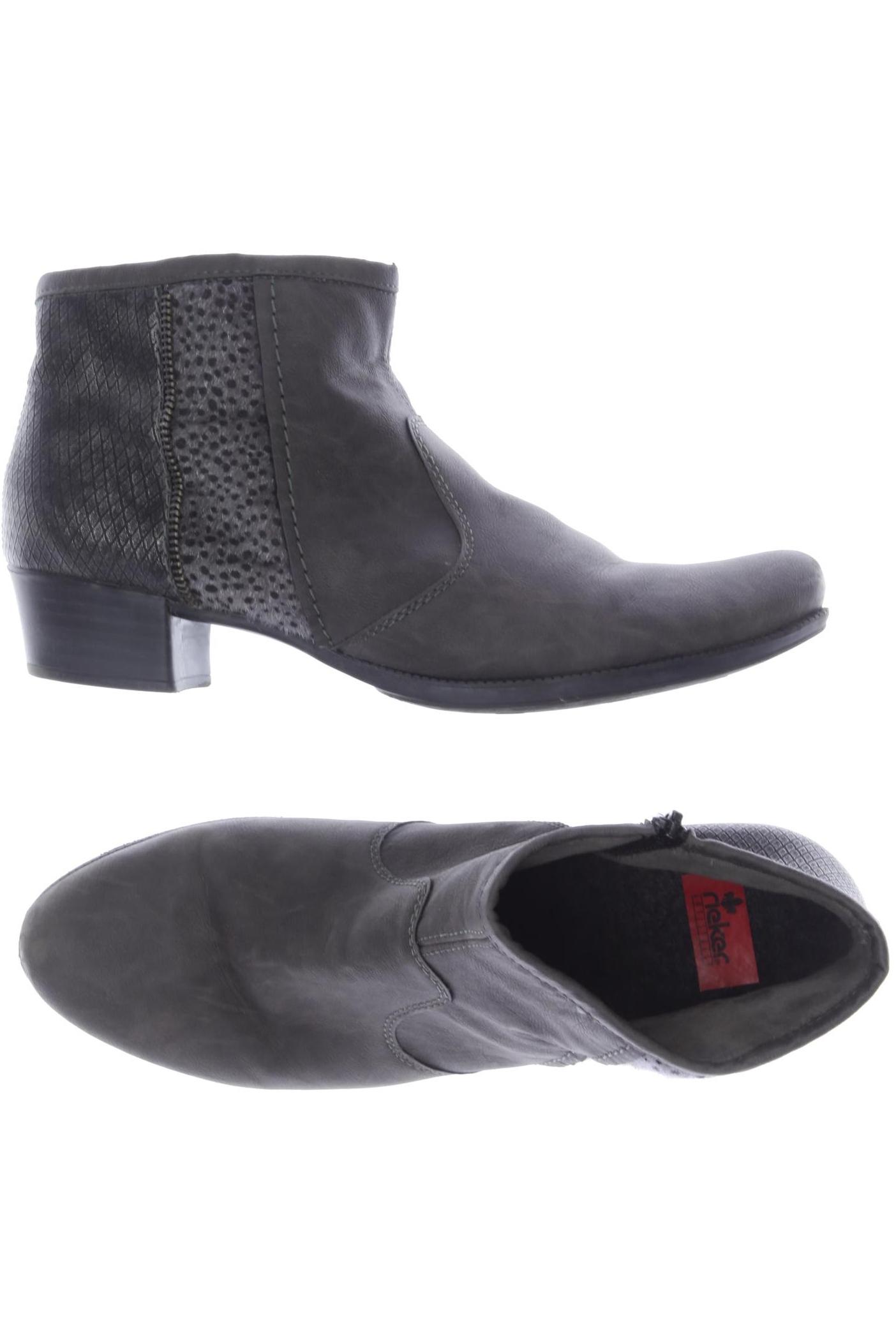 

Rieker Damen Stiefelette, grau, Gr. 42