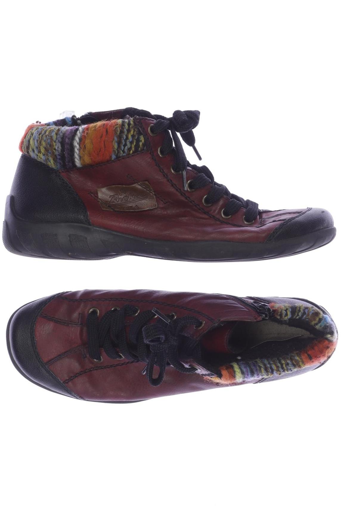 

Rieker Damen Stiefelette, bordeaux, Gr. 40