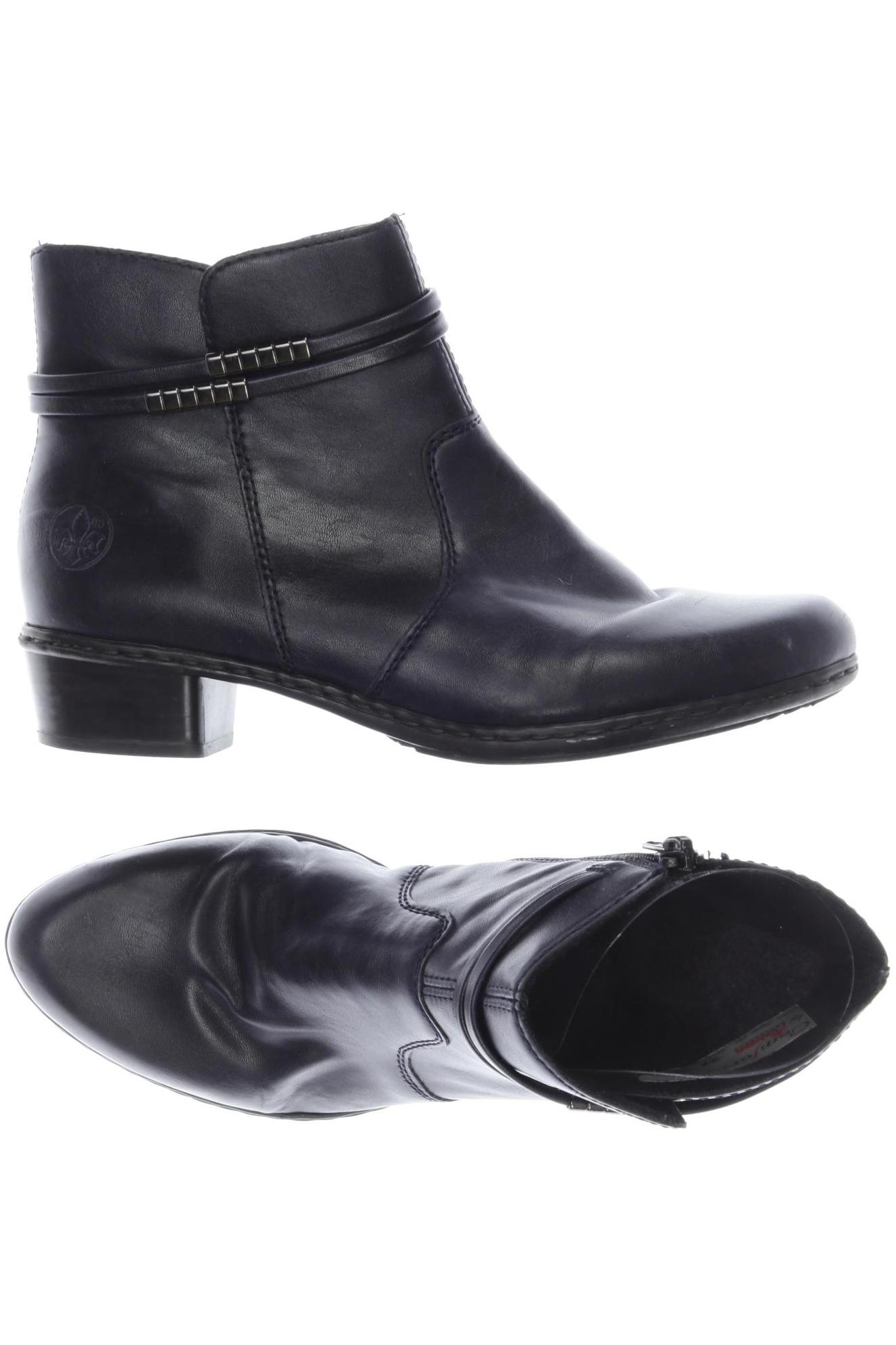 

Rieker Damen Stiefelette, marineblau, Gr. 37