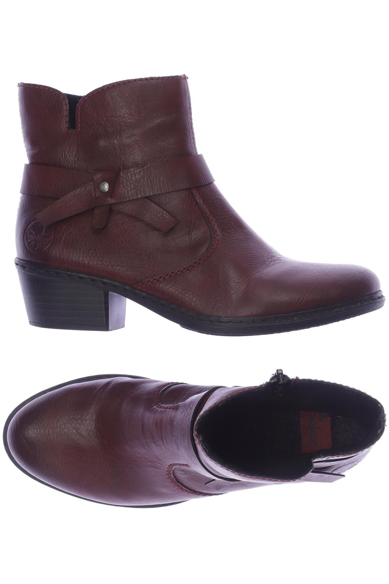 

Rieker Damen Stiefelette, bordeaux