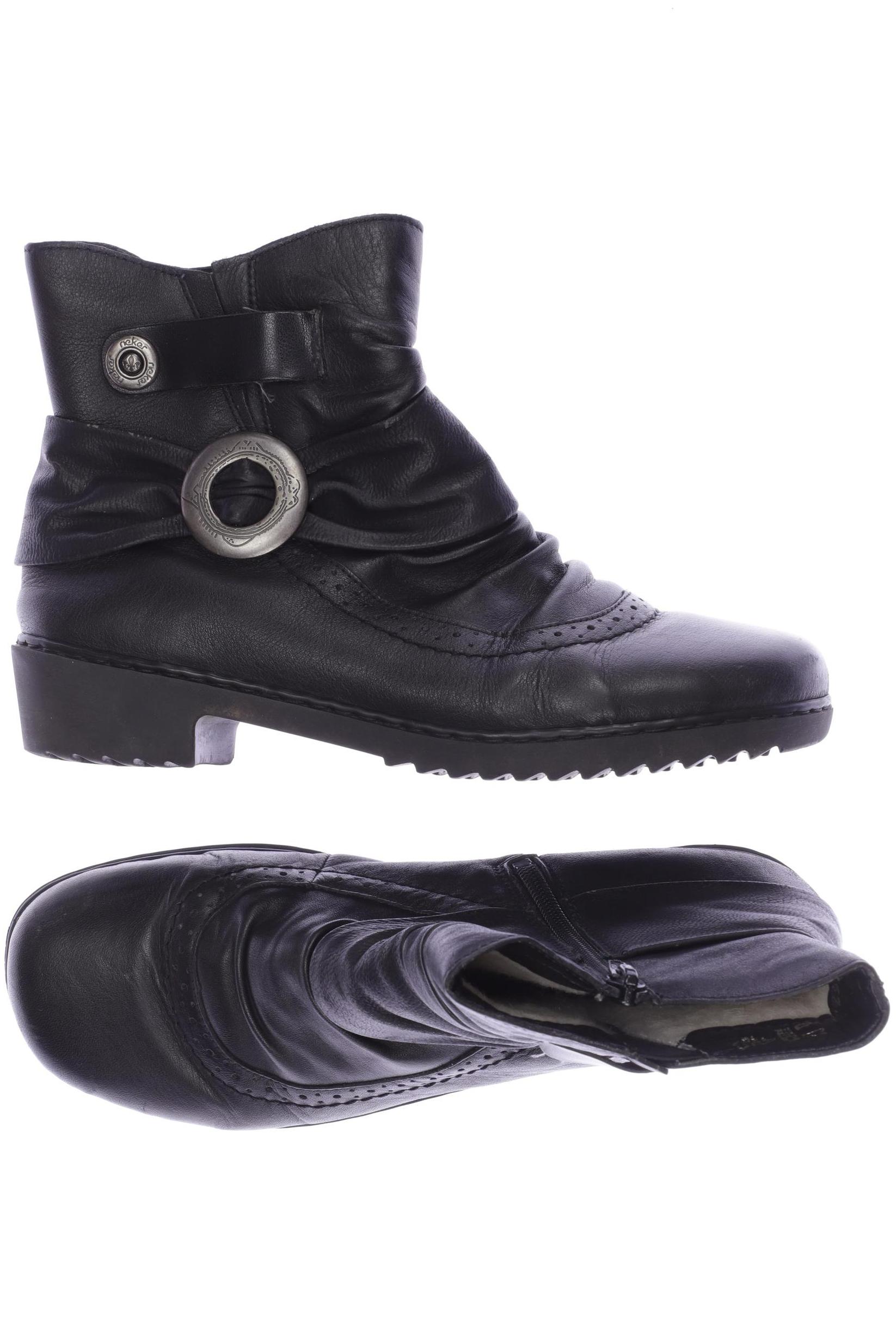 

Rieker Damen Stiefelette, schwarz