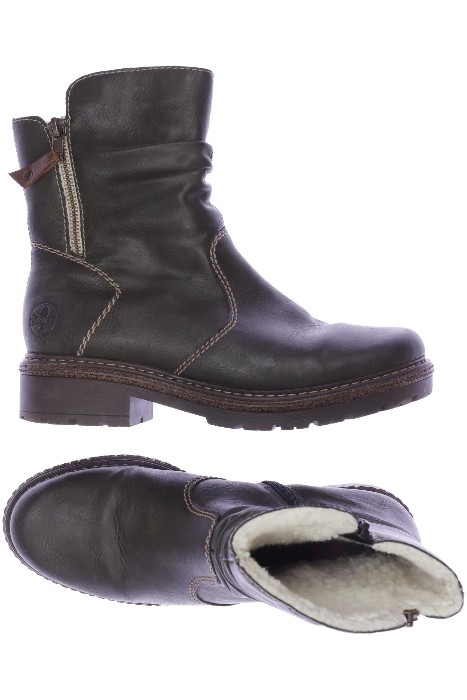 

Rieker Damen Stiefelette, grün, Gr. 38