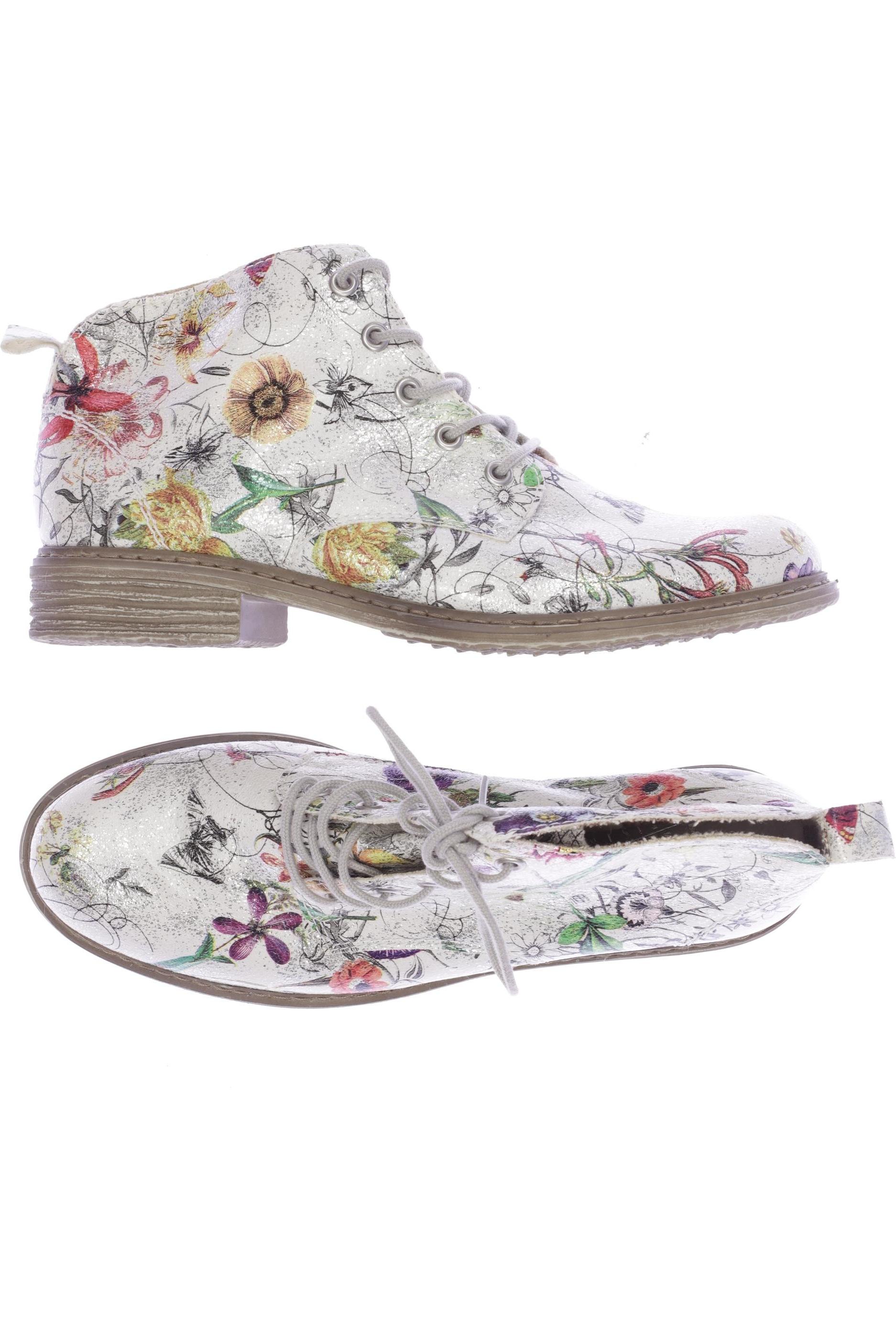

Rieker Damen Stiefelette, weiß, Gr. 40